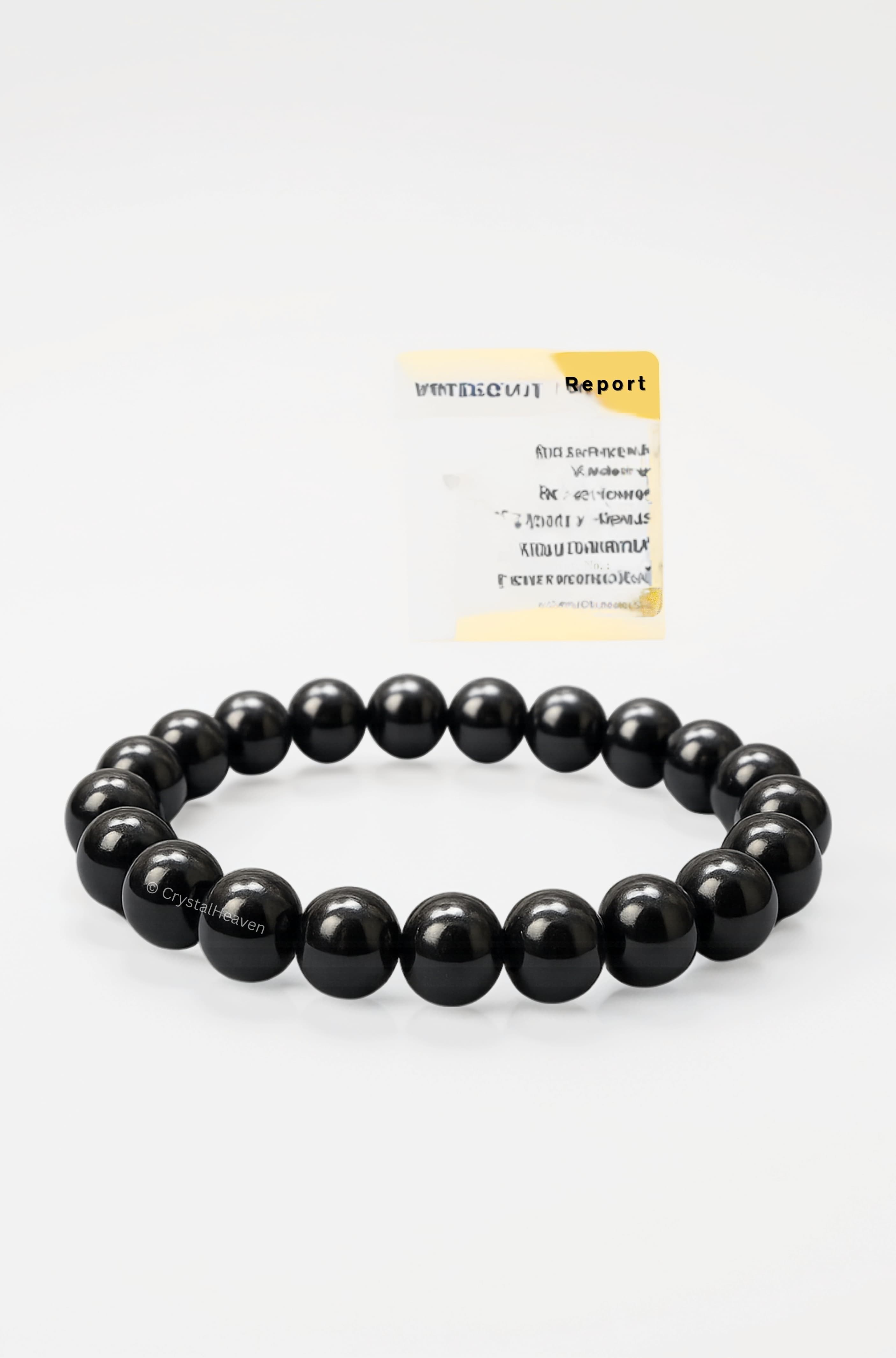 Certified Crystal Bracelet for Women Men with Healing Crystal and Reiki Stone - Original Authentic Elastic Beaded Bracelet for Money, Success & Positive Energy