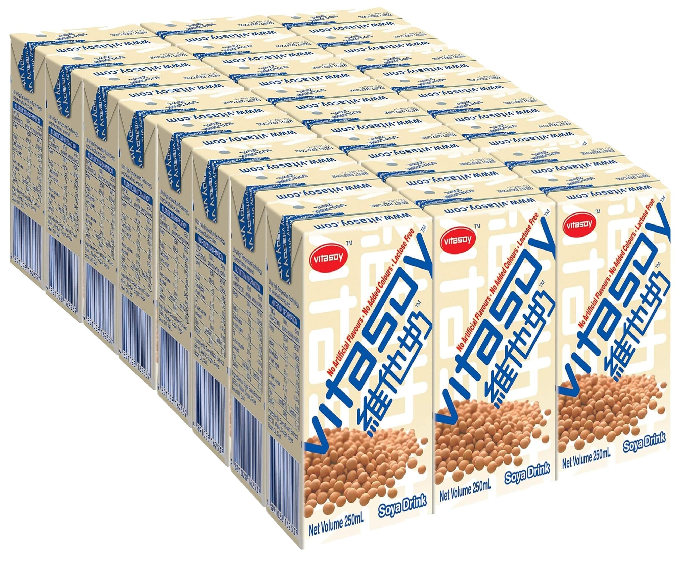 Vitasoy Soy Milk Drink, Original Flavor, 8.45oz (Pack of 24)