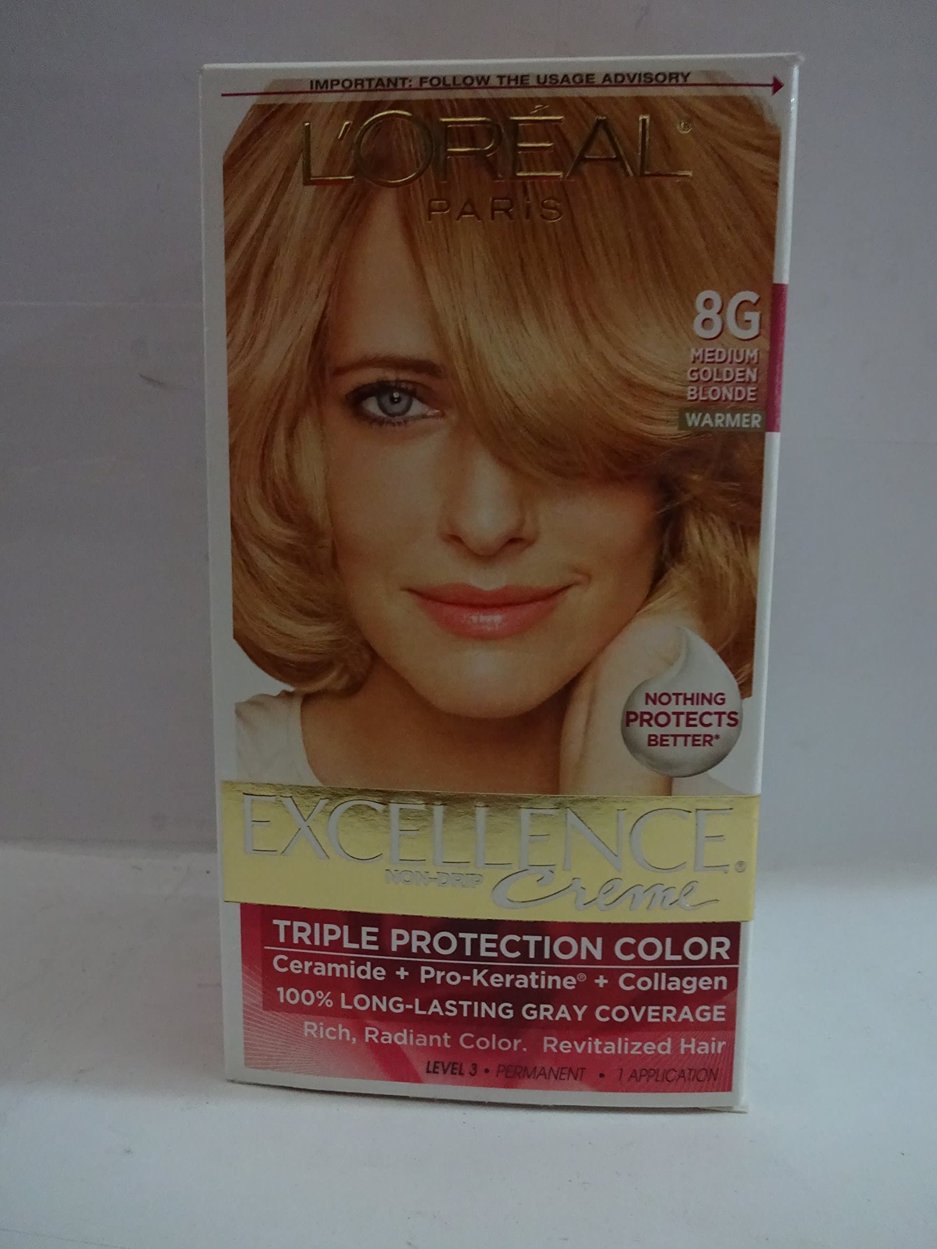 EXCELLENCE CRM #8G GOLD BLONDE (Pack of 4)4