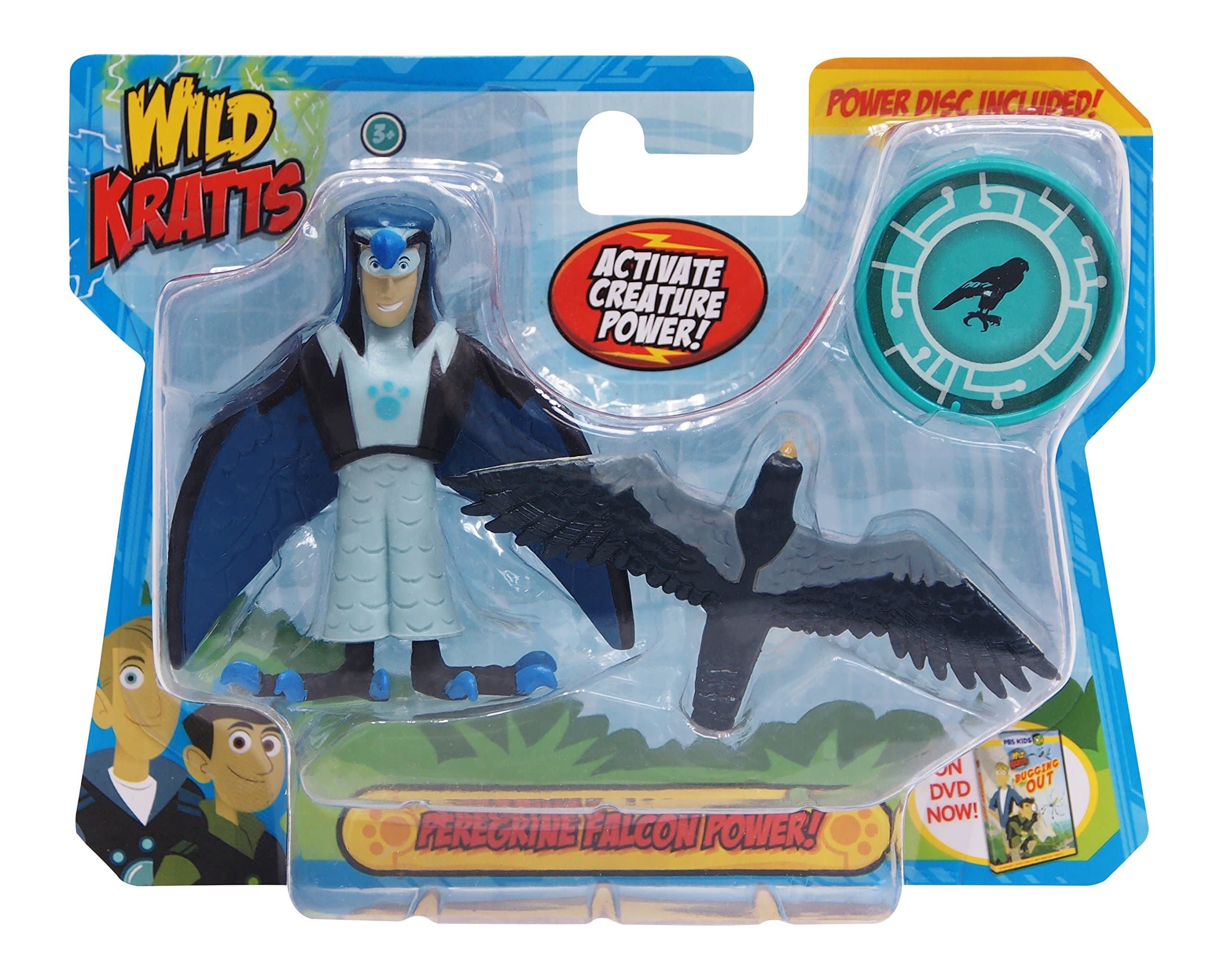 Wild Kratts Animal Power 2-Pack Figure Set: Peregrine Falcon Power