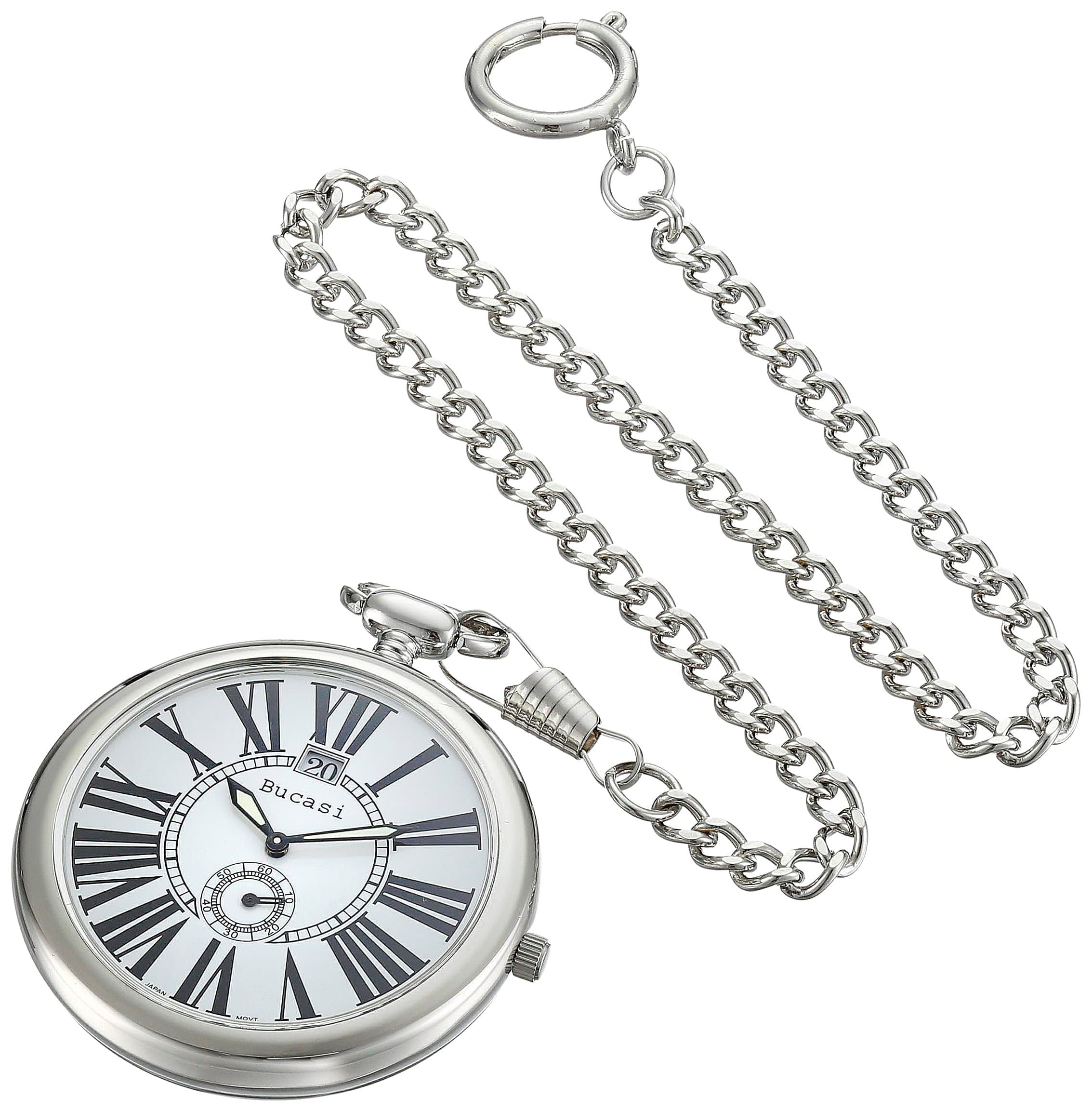 Bucasi Men's PW1070SS Analog Display Japanese Quartz Watch