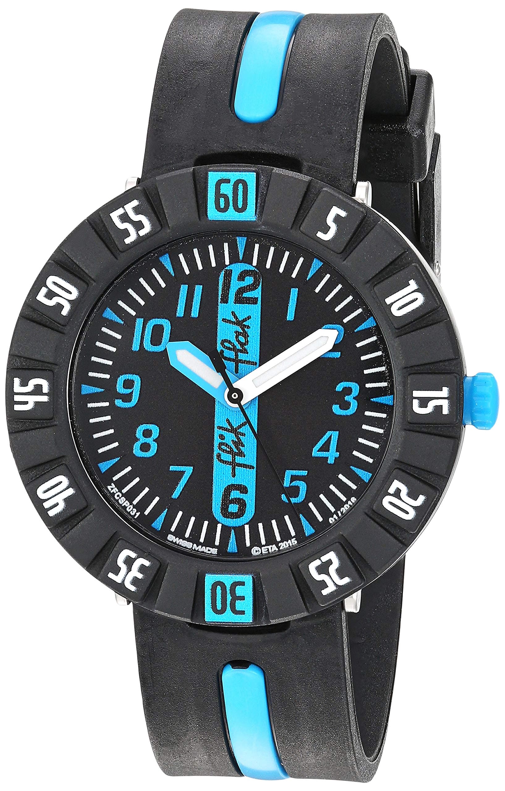 Flik Flak Boys' Analogue Quartz Watch with Rubber Strap FCSP031