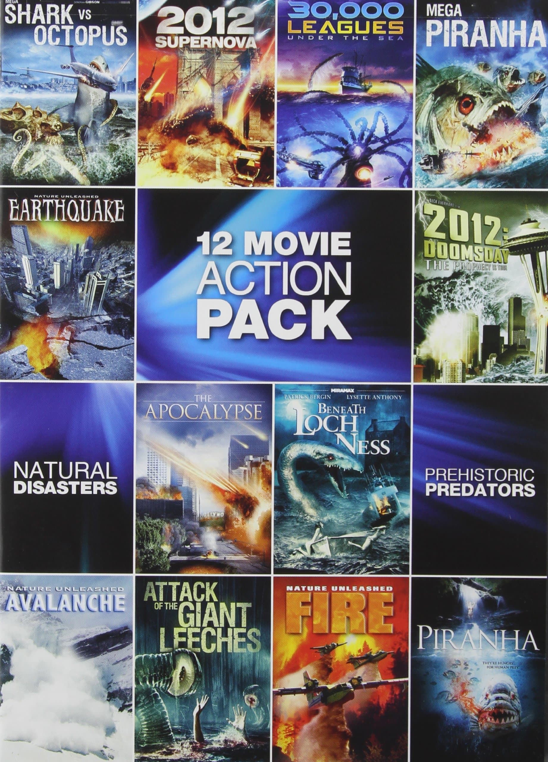 12-Movie Pack: Sci-Fi Action Pack