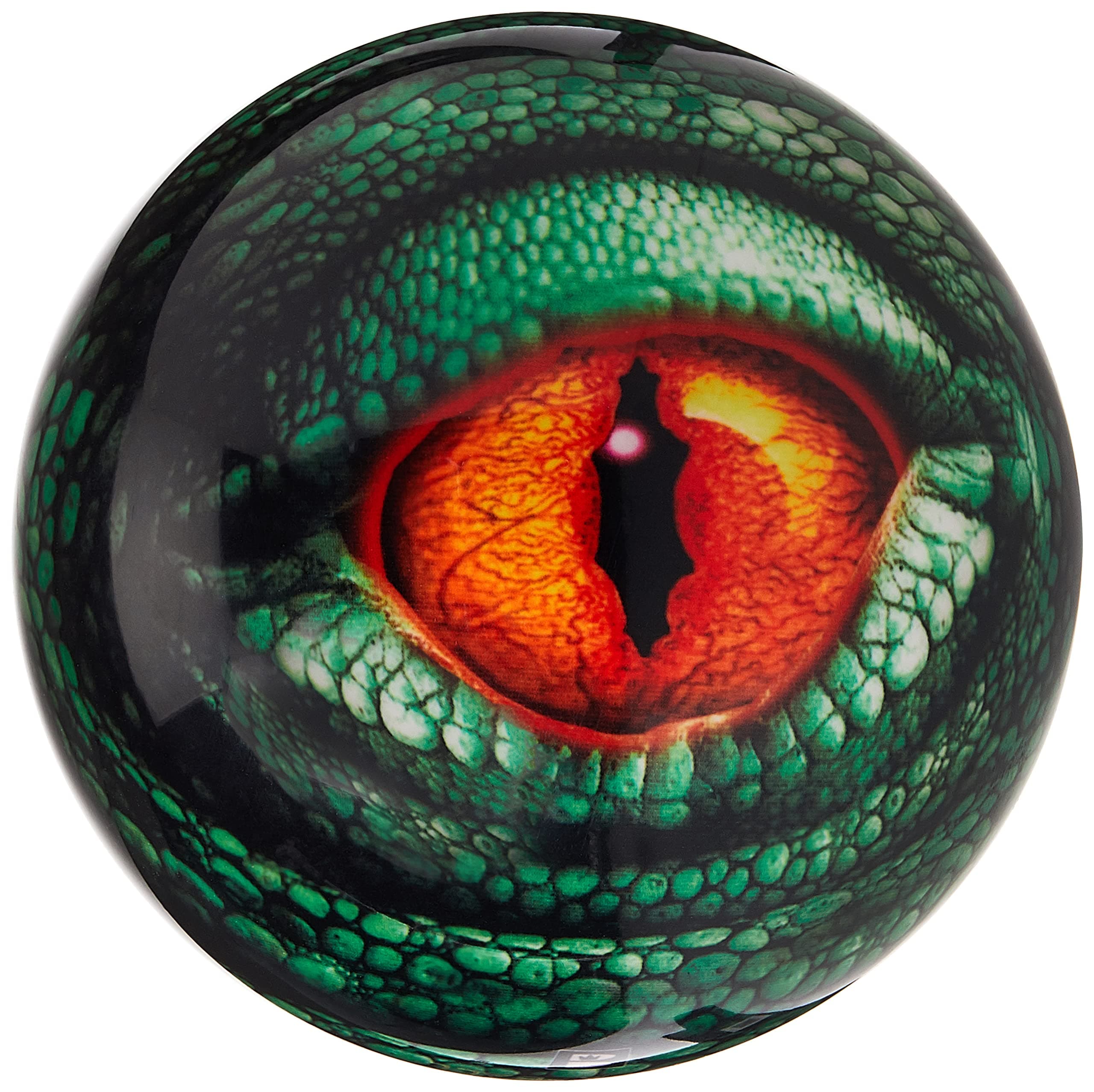 Bowling Products Lizard Glow Viz-A-Ball Bowling Ball 12Lbs, Green/Black, 12 lbs
