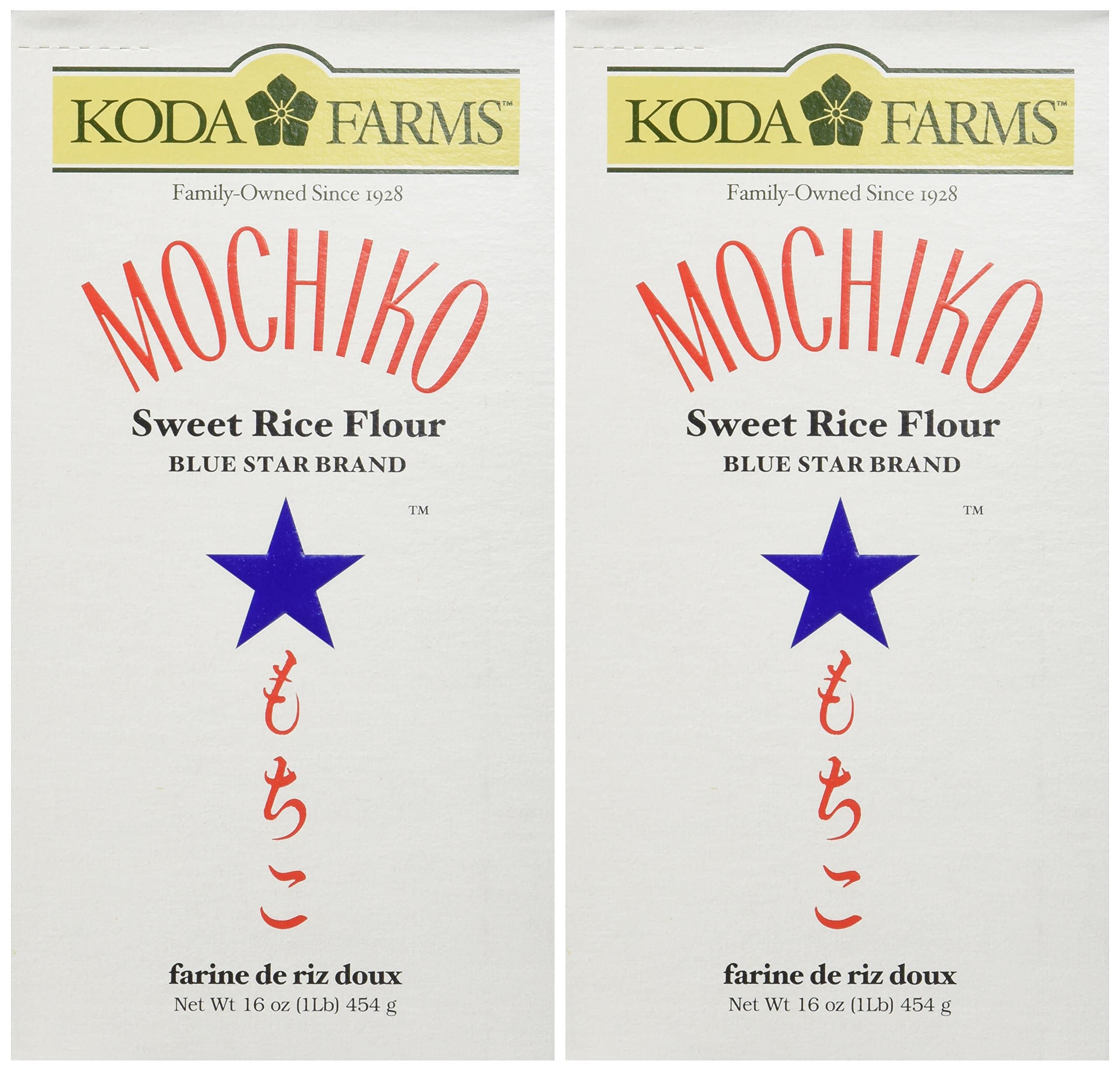 Mochiko Sweet Rice Flour, 16 Ounce, Pack of 2