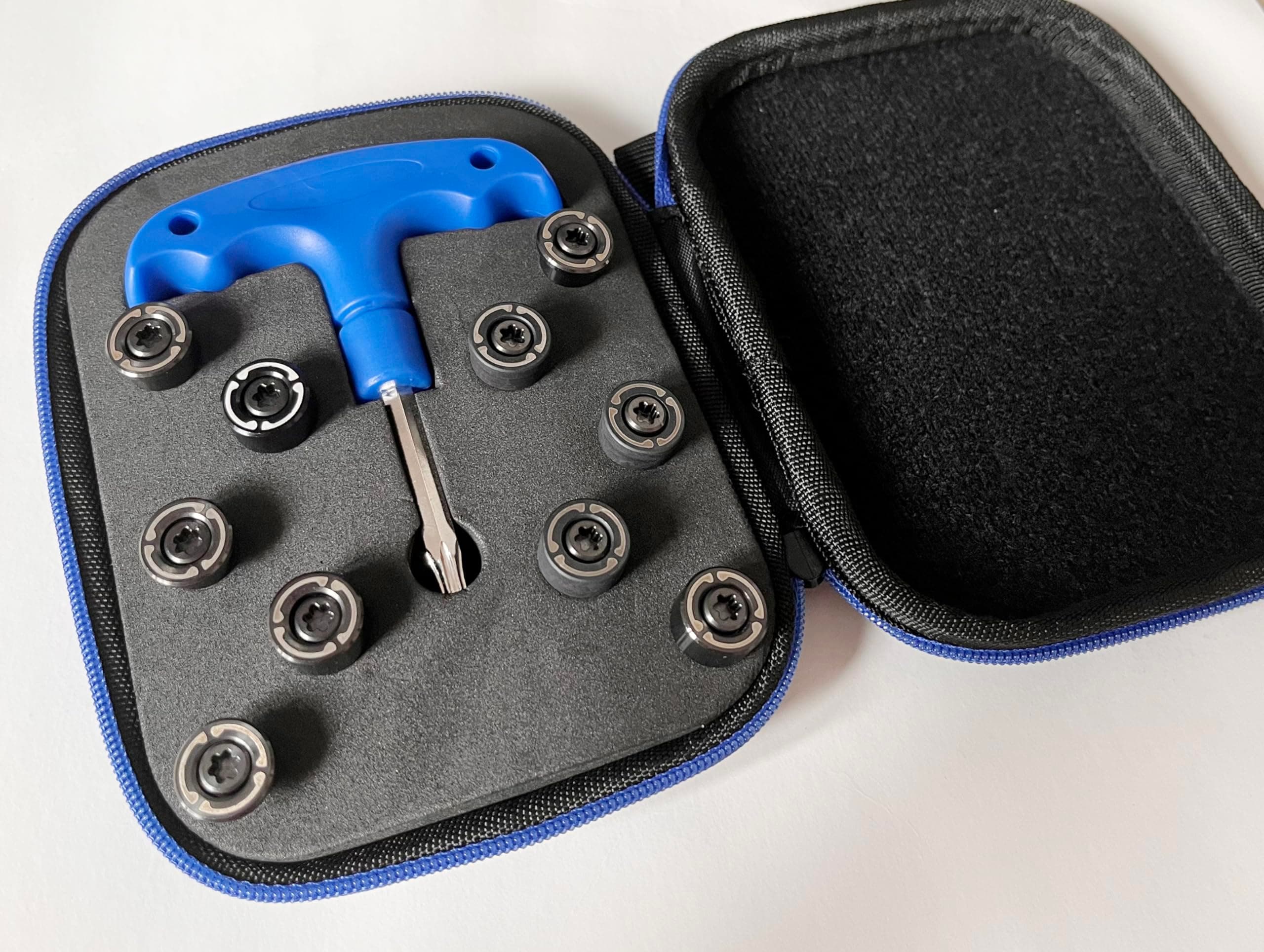 DREE 10pc Golf Weight Screw Compatible Fit for 2024 Taylormade QI10, QI10 Black, QI10 Max Driver, QI10 Tour Hybrid Clubs 4g 6g 8g 9g 10g 11g 12g 14g 15g 16g