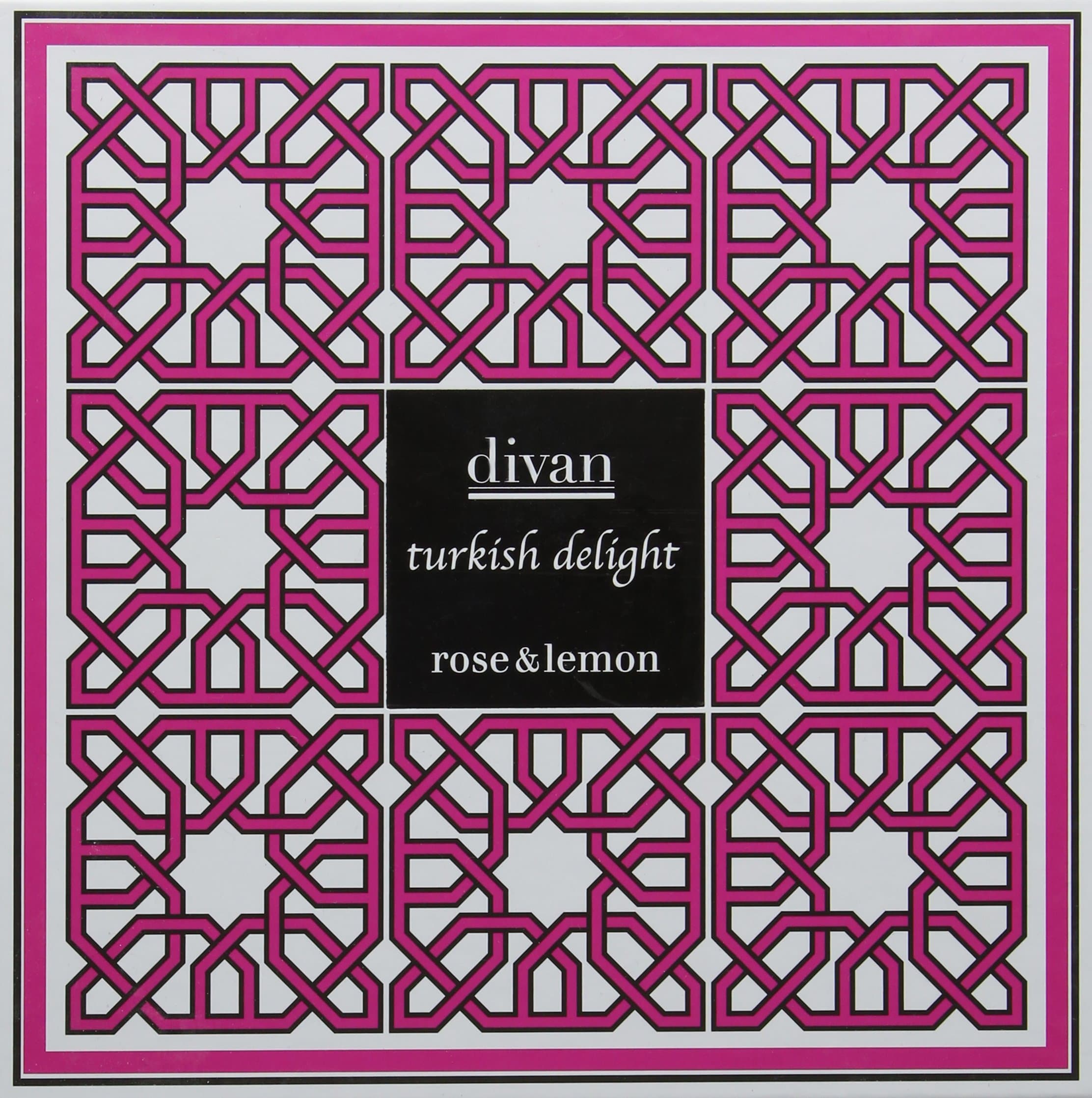 Divan Selcuklu Line Rose and Lemon Turkish Delight 500 g