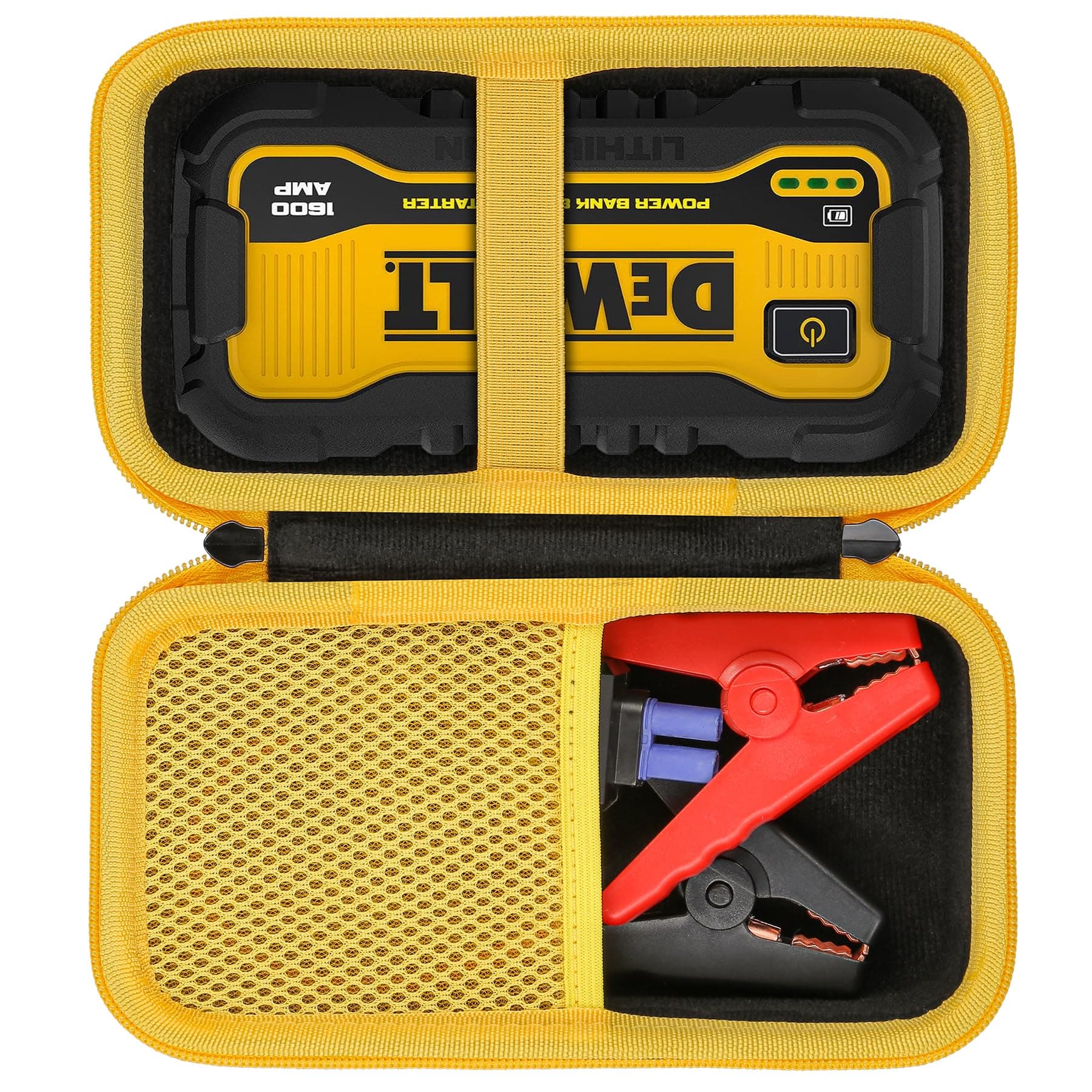 Khanka Hard Travel Case Replacement for DeWalt DXAELJ16 1600 Peak Amp Jump Starter Battery Booster with USB Power Station, Case Only.
