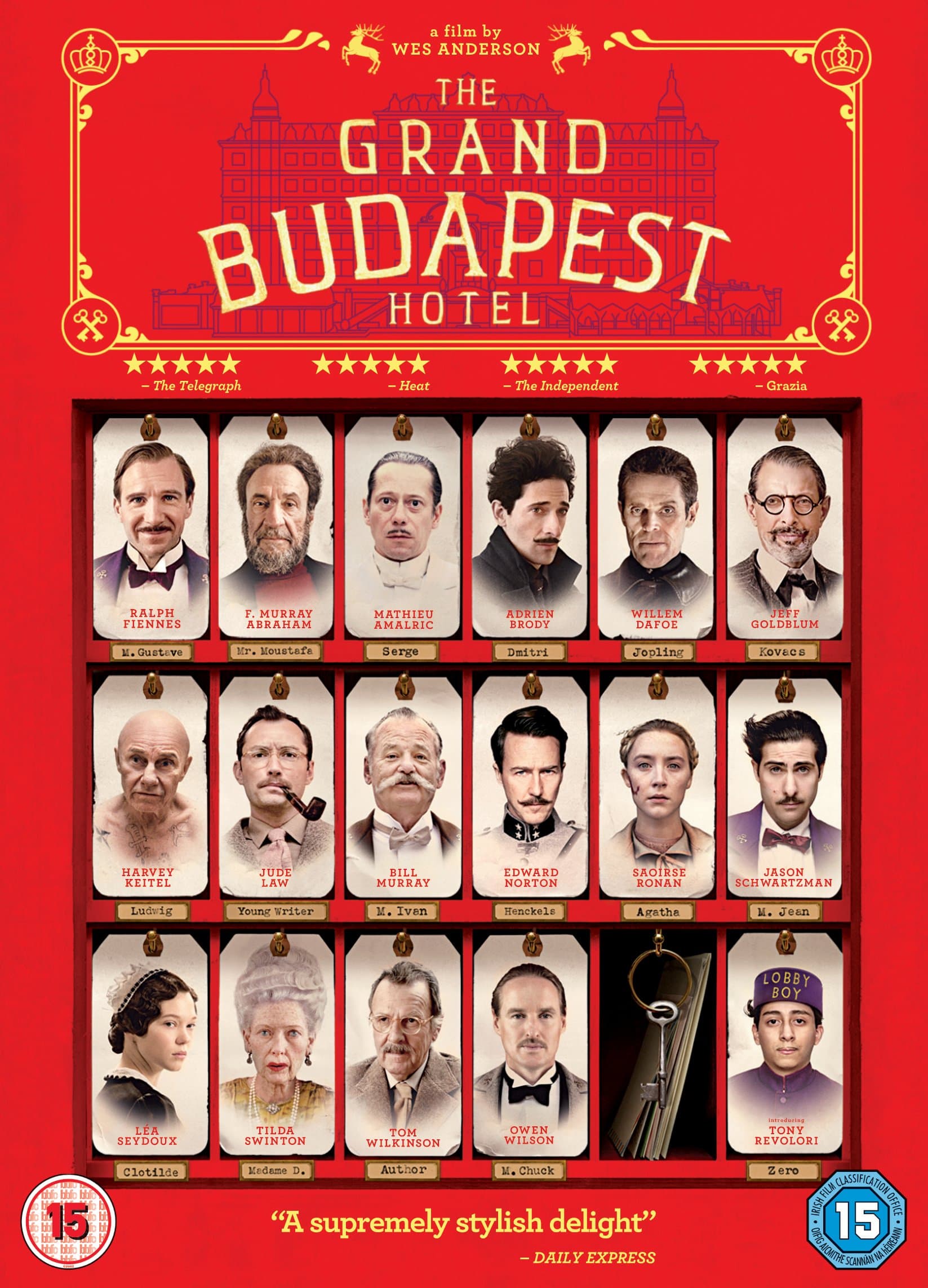 The Grand Budapest Hotel [DVD] [2017]