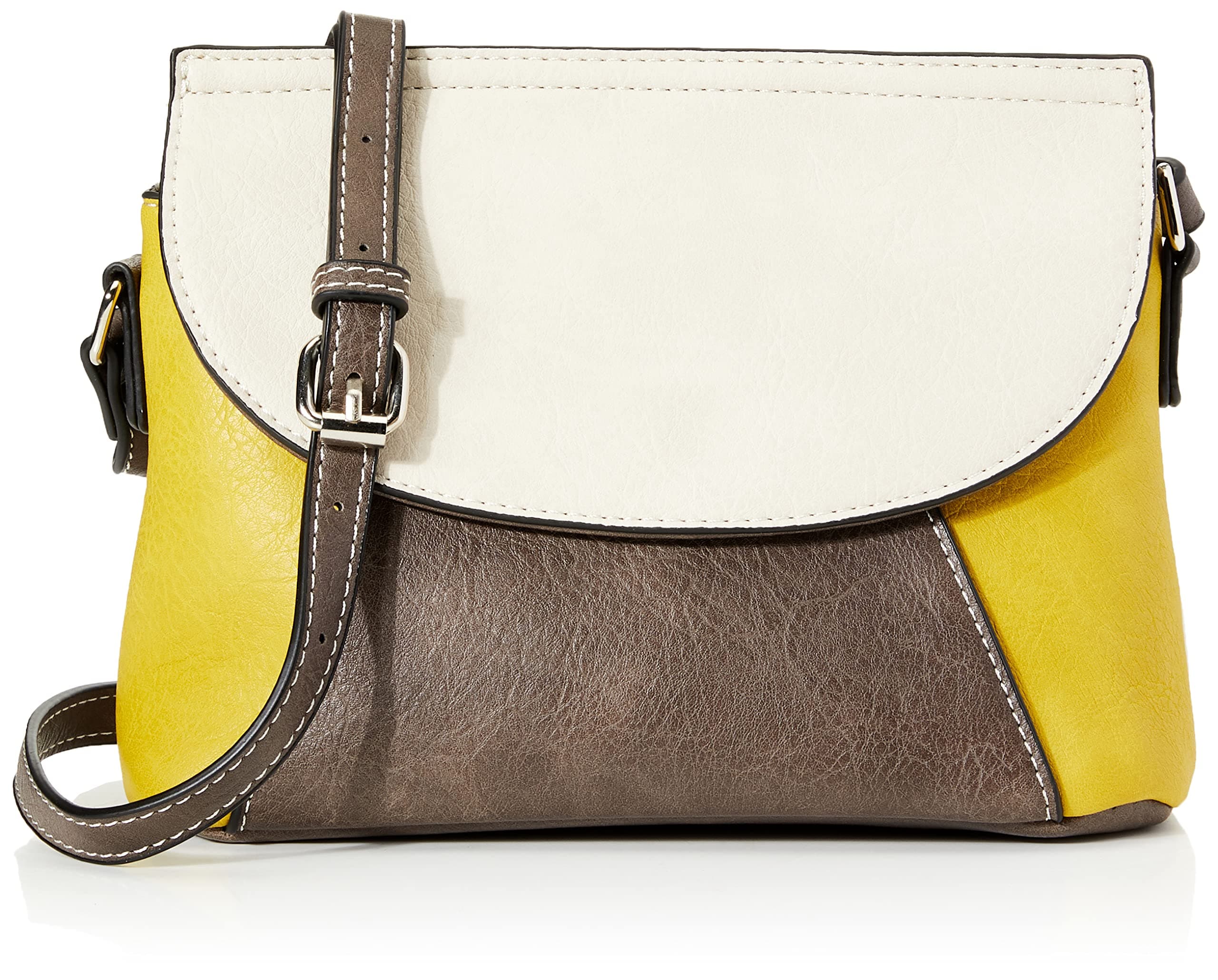 Envy Women's Diana Lime/Brown SHOULDER, Lime/Brown, M UK