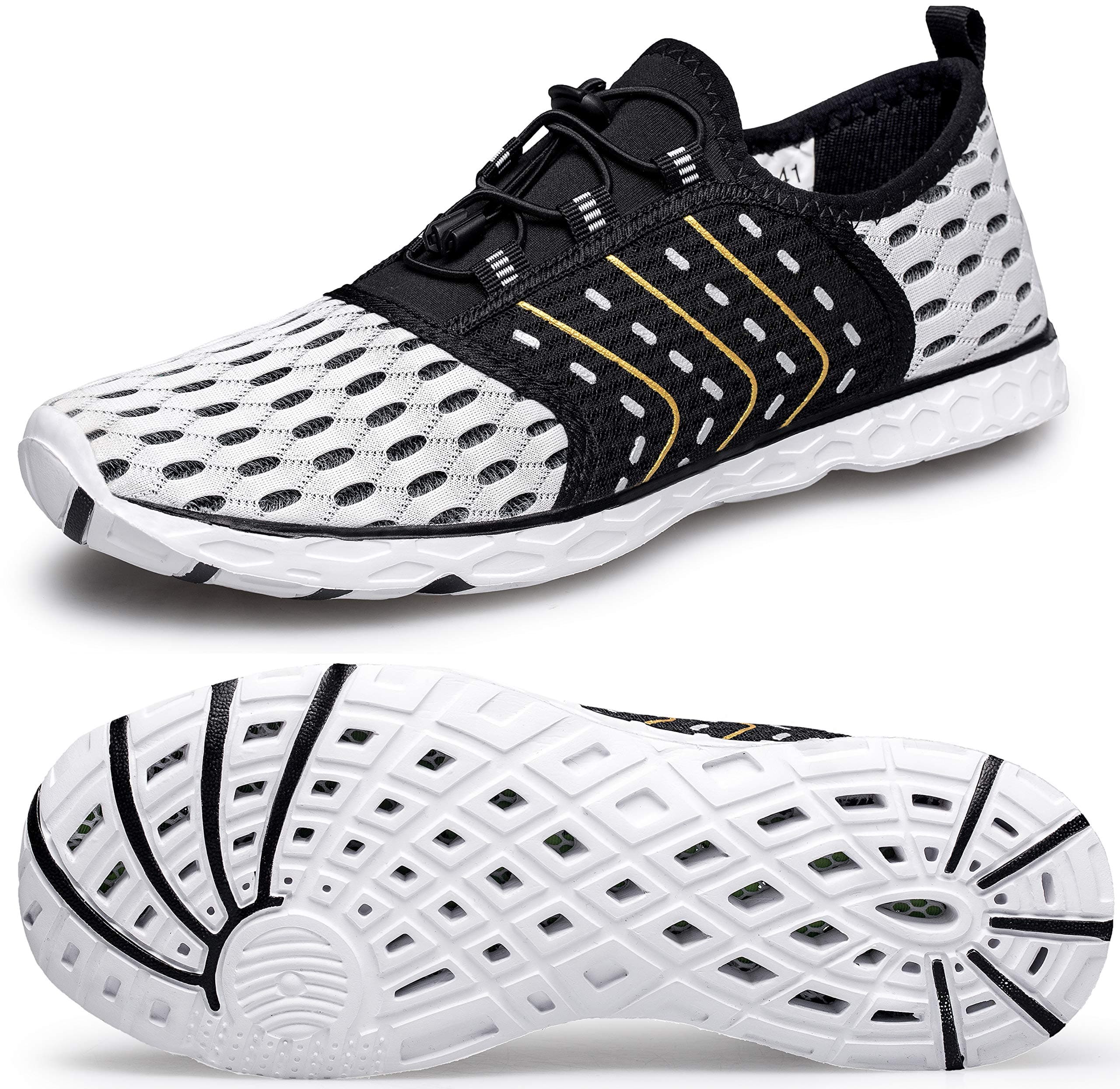 Mens Womens Water Shoes Quick Dry for Boating Swim Diving Aqua Sports Pool Beach Walking