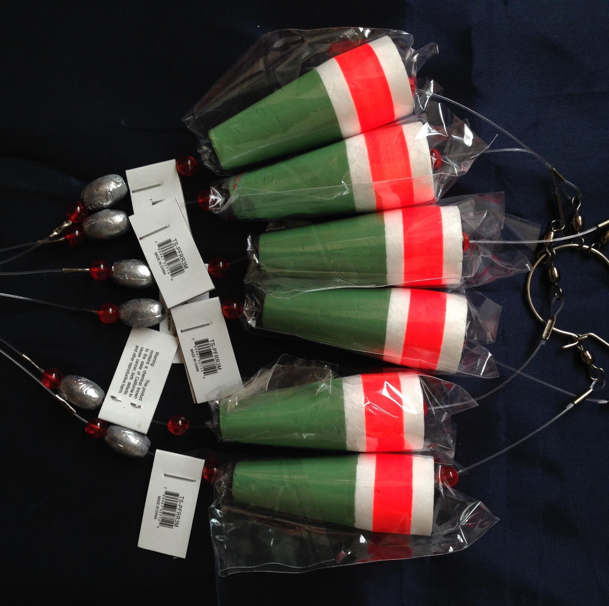 Set of 12 Pcs - 3" Popping Cork Rattle Rig - Sale for $22.99(New)
