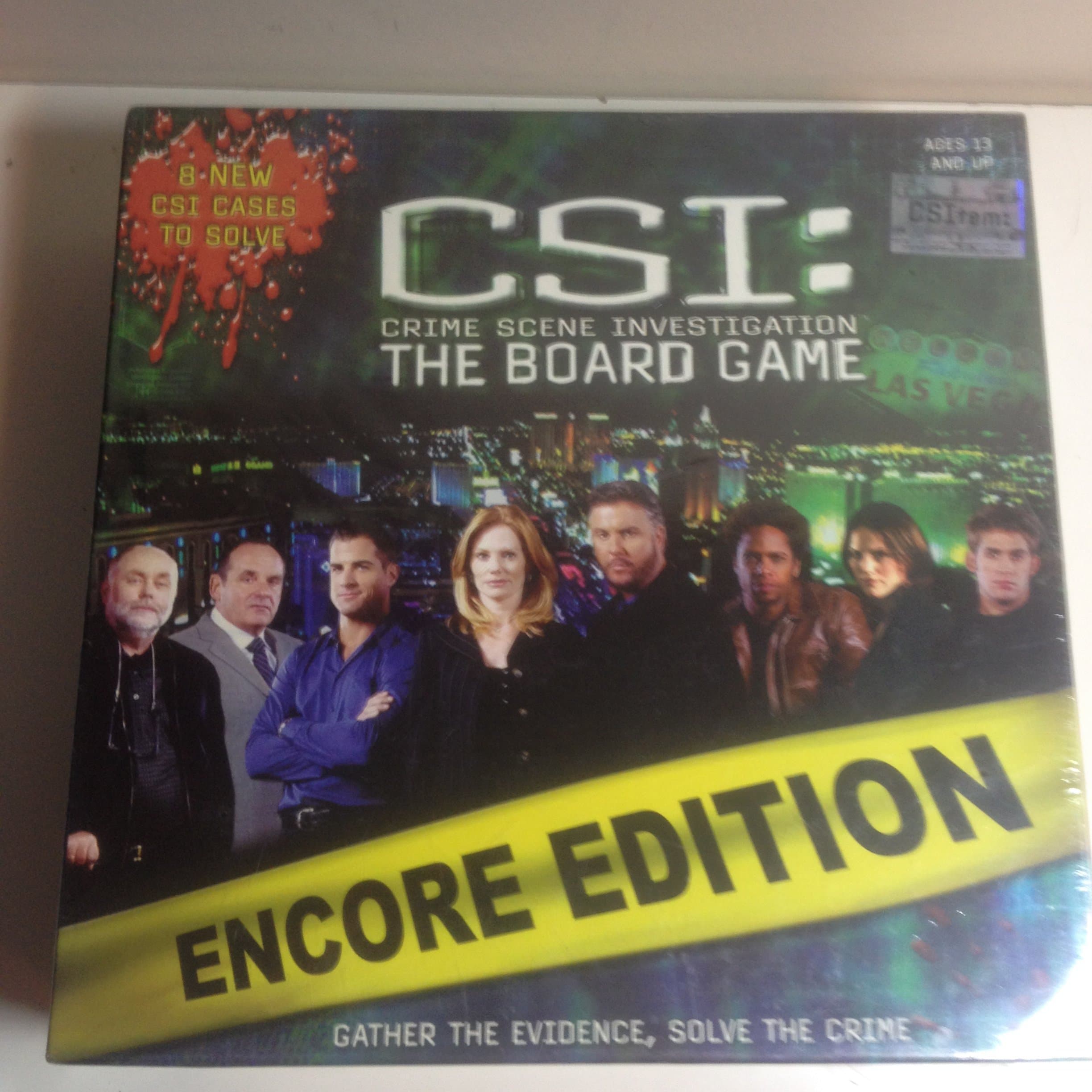 SBG CSI: Crime Scene Investigation The Board Game ENCORE EDITION