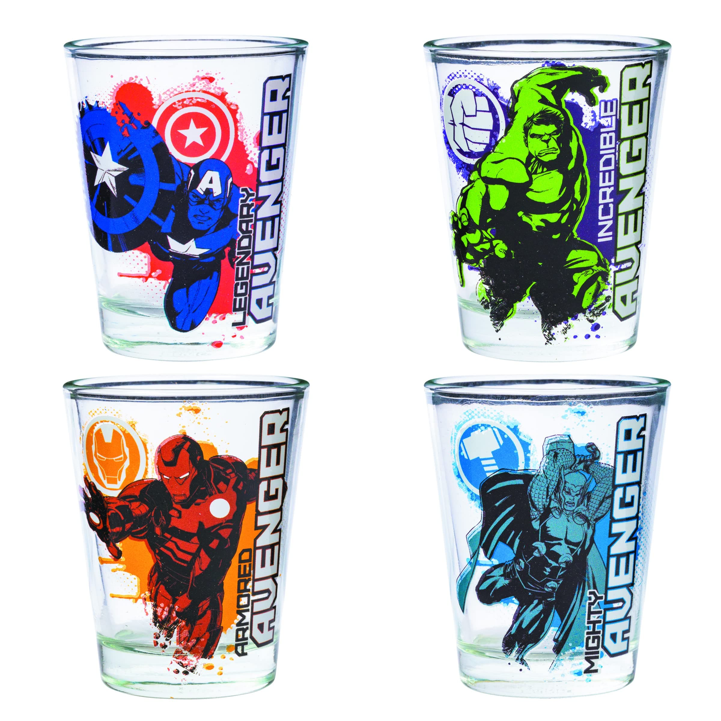 Marvel Avengers Mini Glass Set