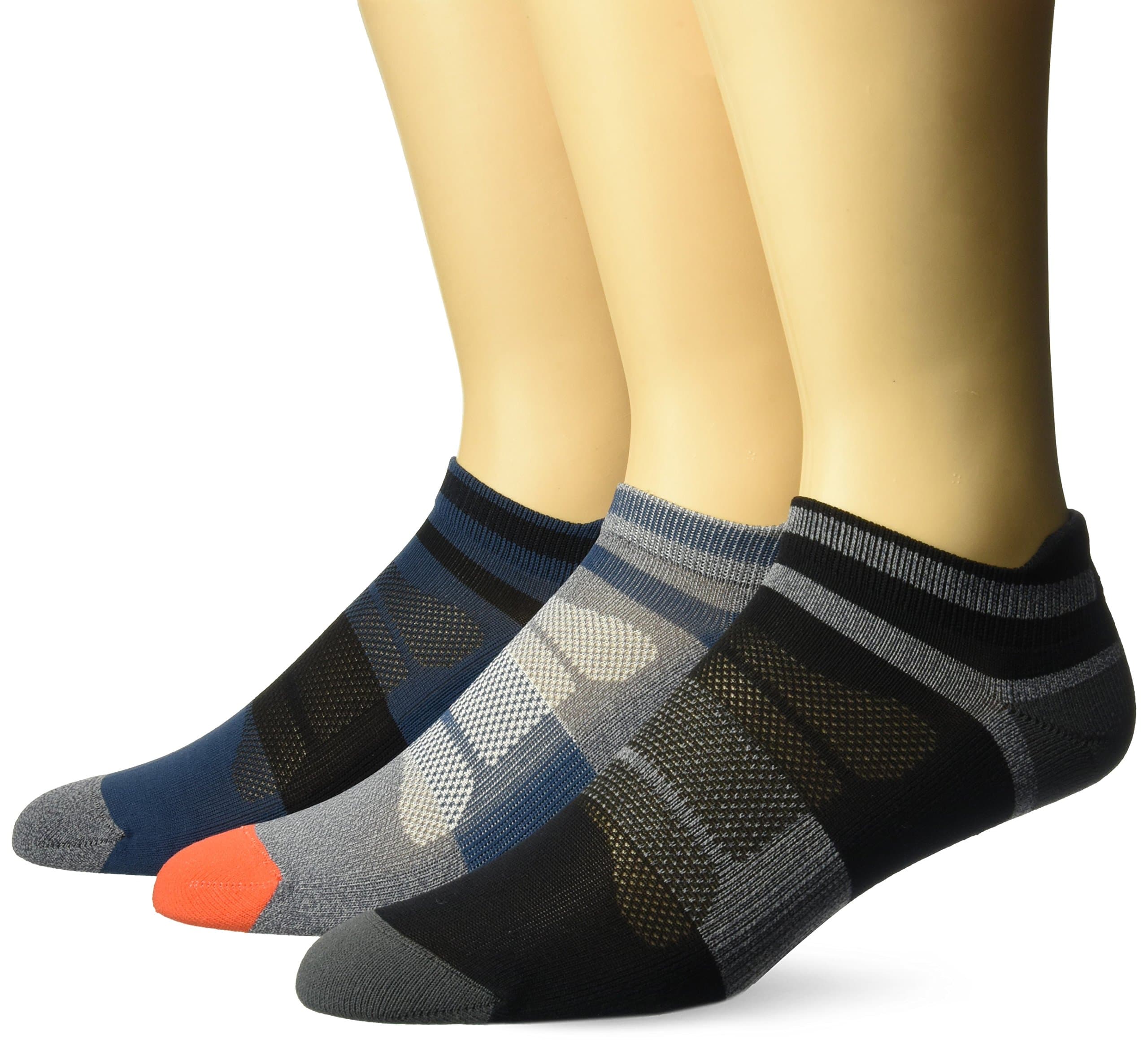 ASICS Unisex-Adult Quick Lyte Cushion Single Tab (3 Pack)