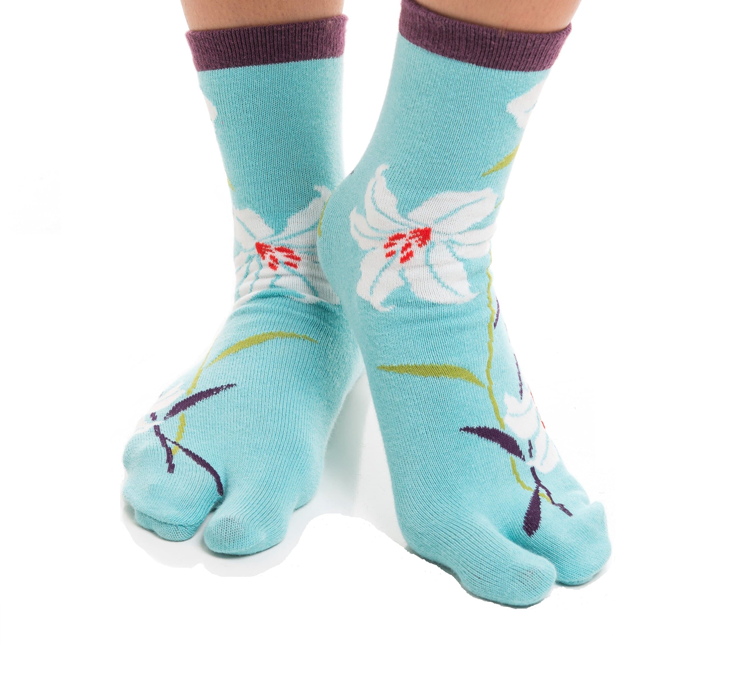 Vigo Flip-Flop Socks, Japanese Tabi Toe Socks
