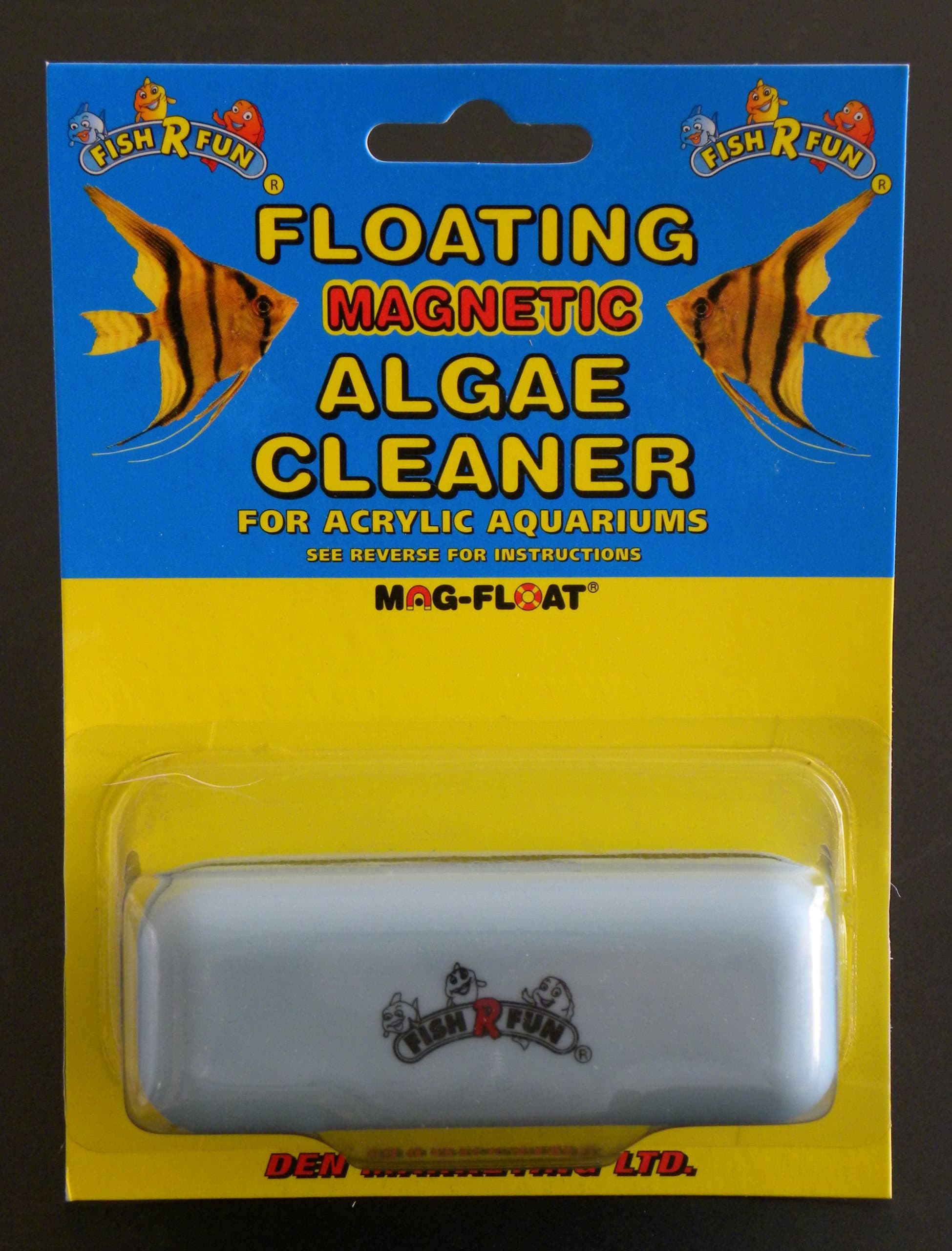 Fish R Fun Floating Magnetic Algae Cleaner for Acrylic Aquariums