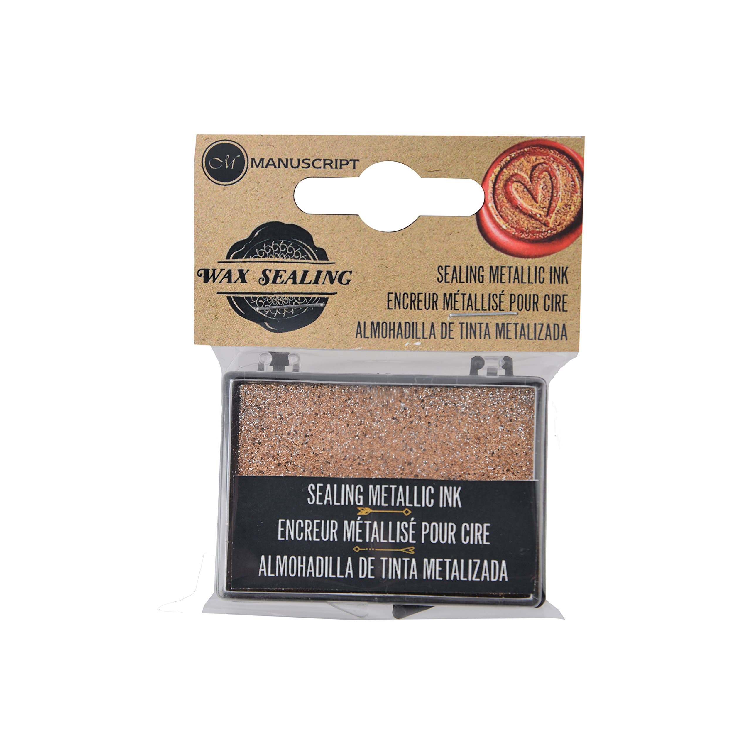 Manuscript Pen Company Sealing Metallic Ink Pad - Gold