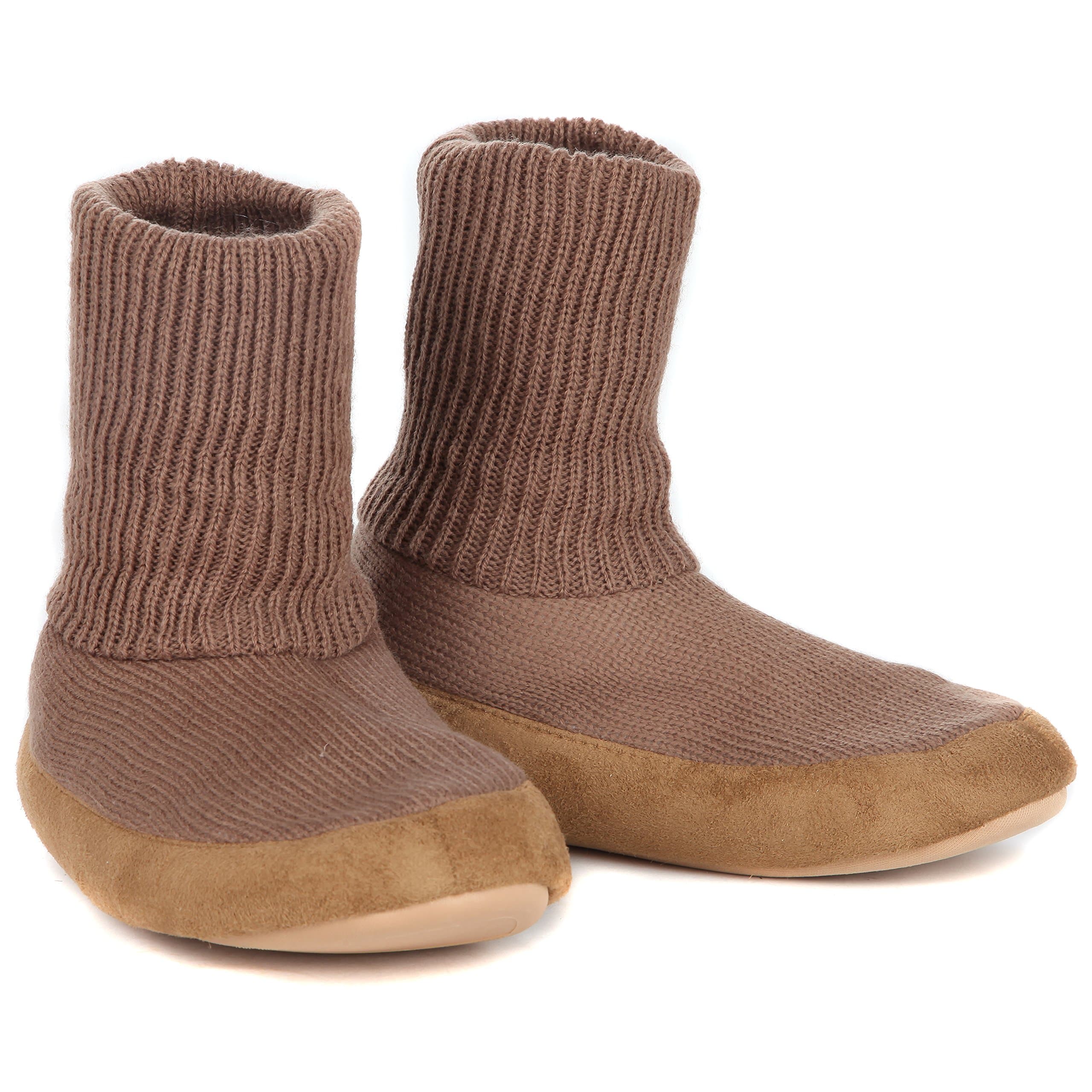 TRENTON Gifts Cardigan Slipper Socks, for Wide Feet and Swollen Feet (Ladies XL 9 1/2-10 1/2 Man's MD 7 1/2-8 1/2)