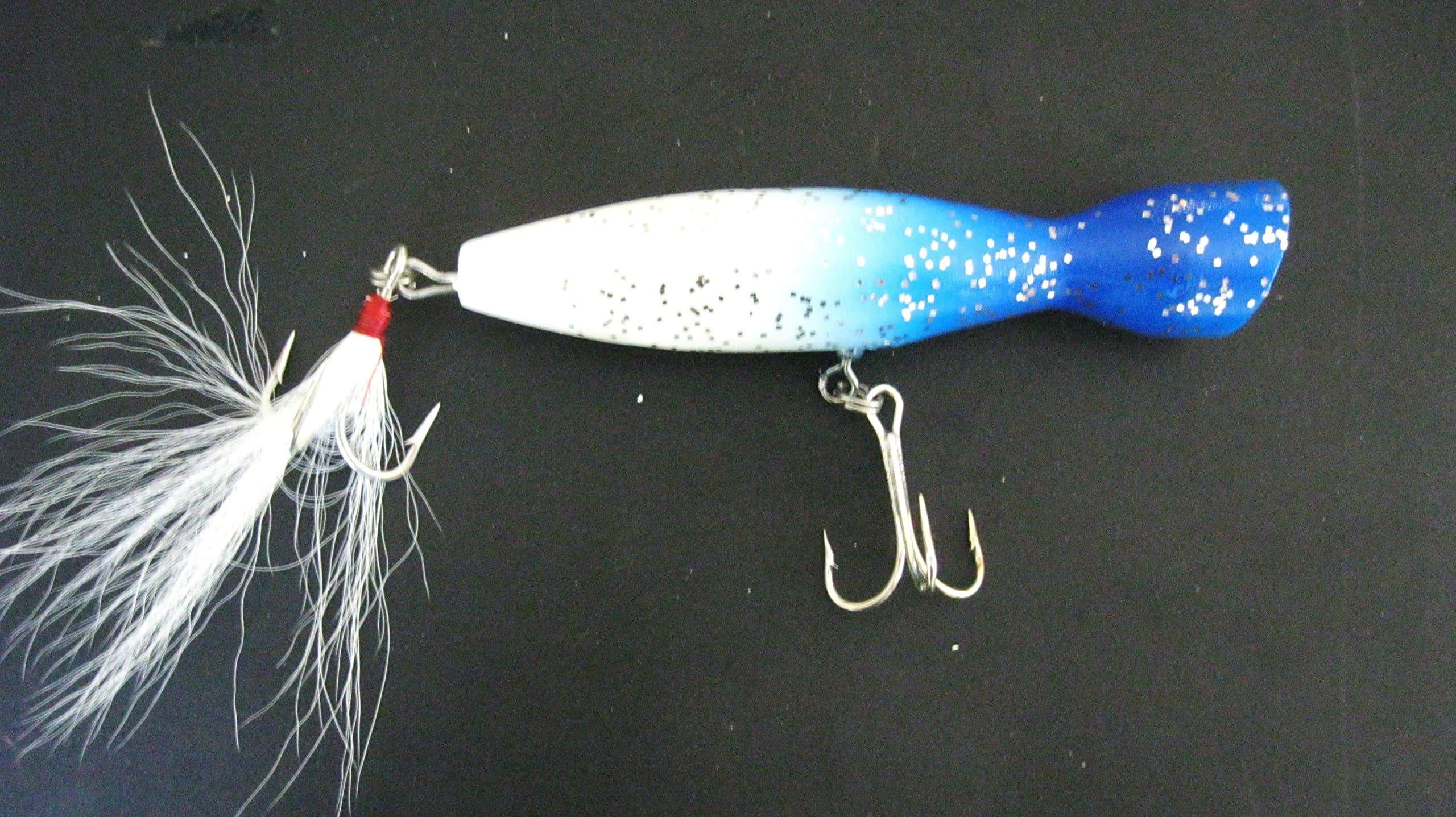 Atom Atomizer Lure, Blue/Silver, 2.25-Ounce