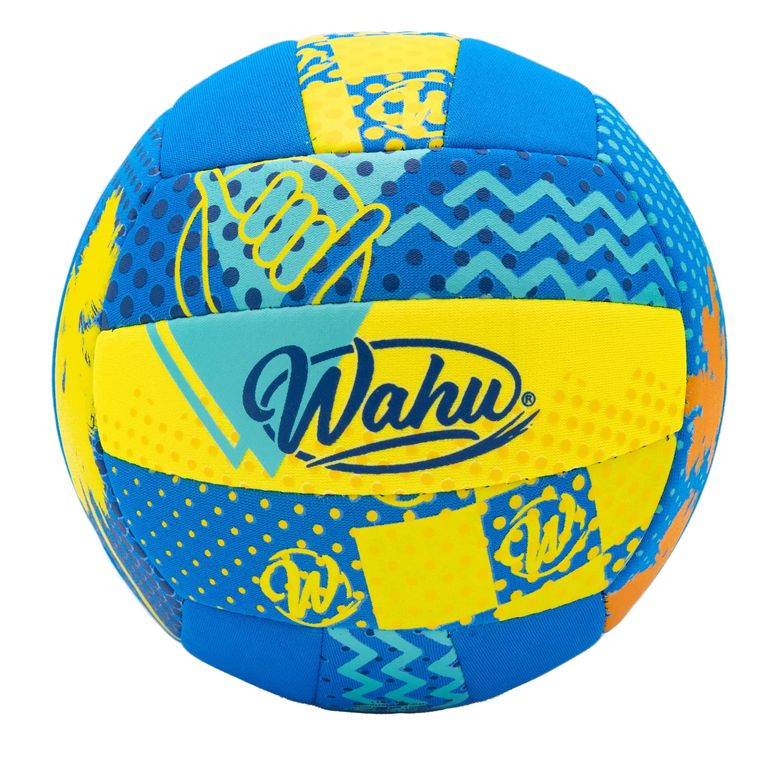 All-Purpose Ball (6.5") | 100% Waterproof All-Weather Ball | Volleyball, Basketball or Football Ball | Ideal Garden or Beach Toy | Ages 5+, Blue