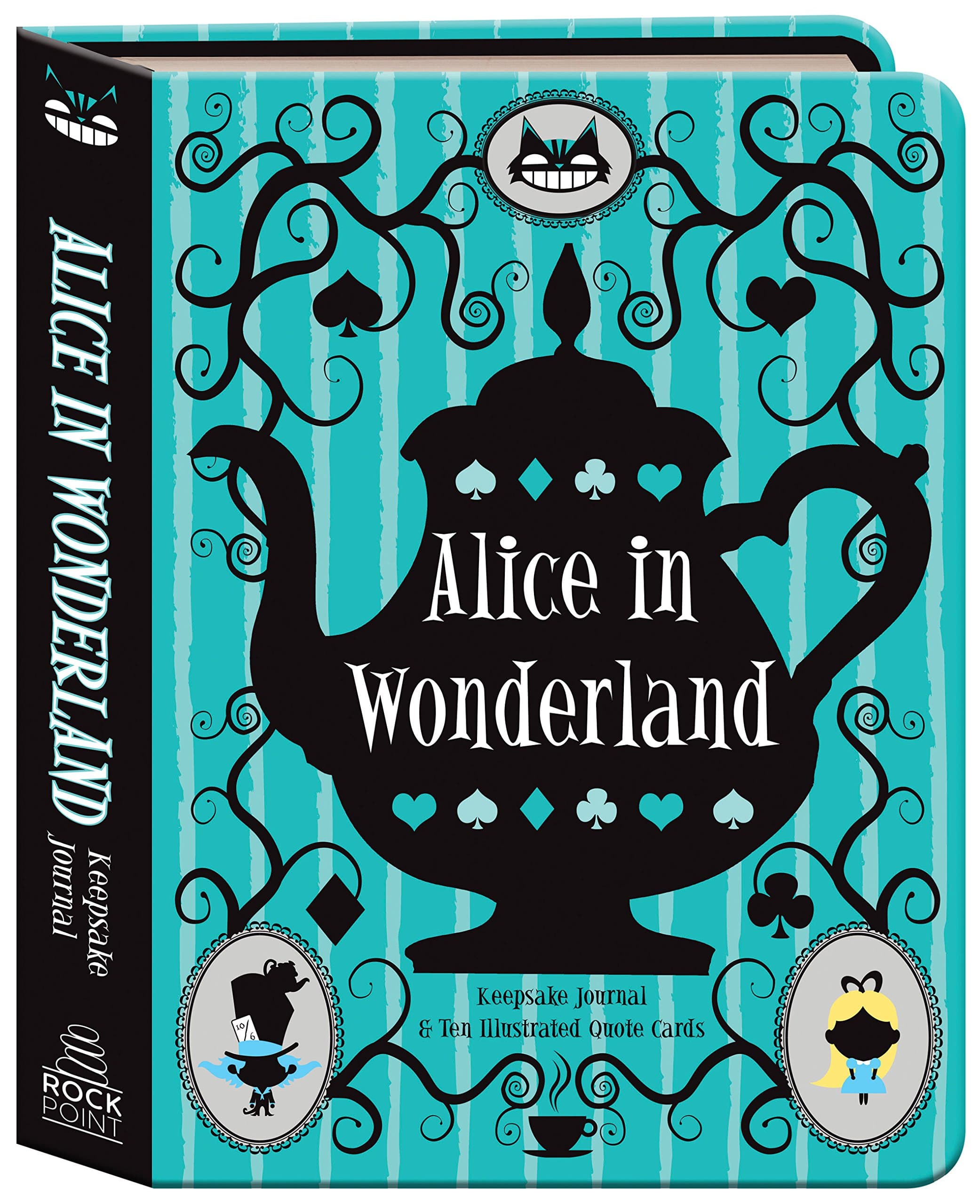 Alice in Wonderland Keepsake Journal: Includes 10 Illustrated Quote Cards Journal – 23 July 2015