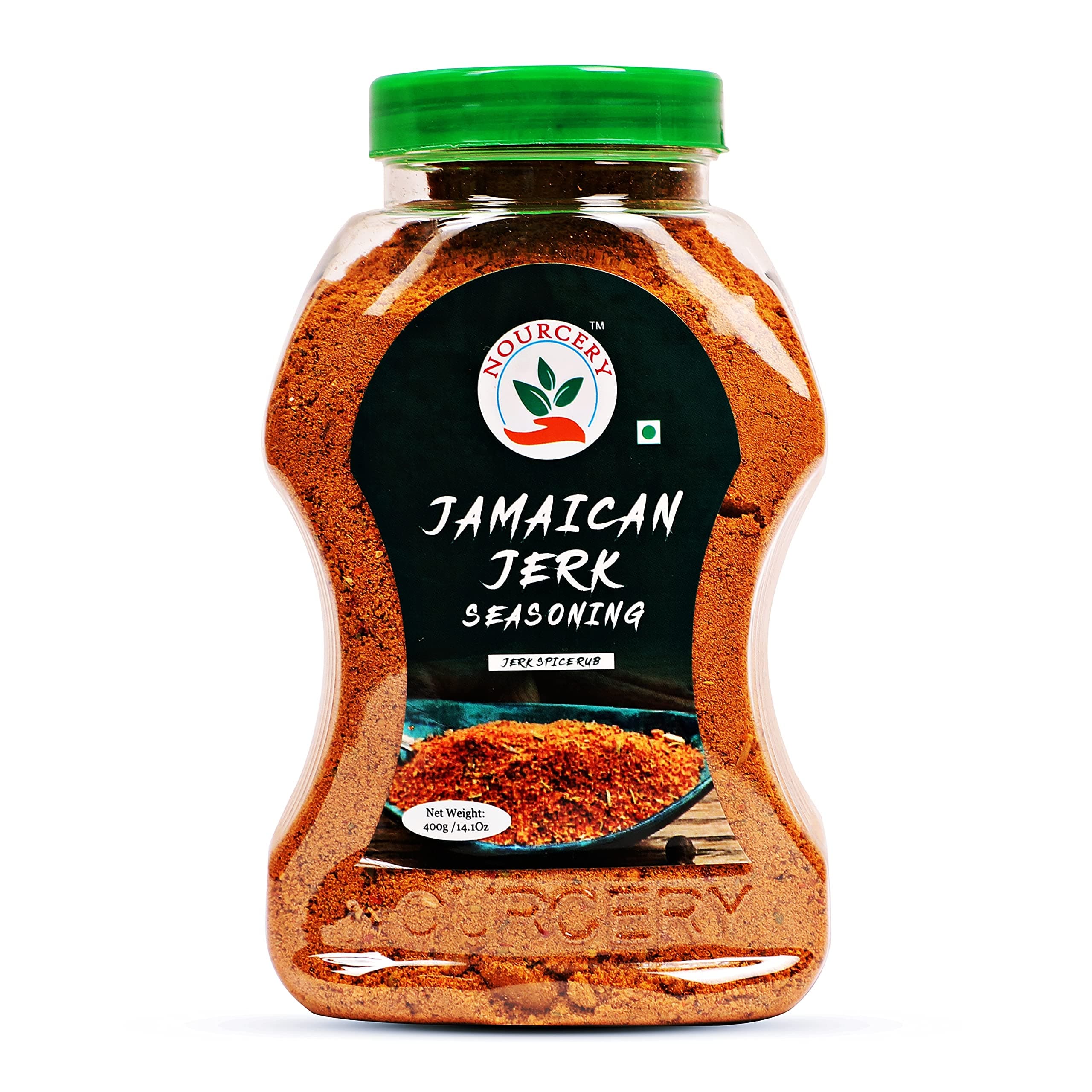 - Nourcery Jamaican Jerk Seasoning, 400gm (Jerk Spice Rub)