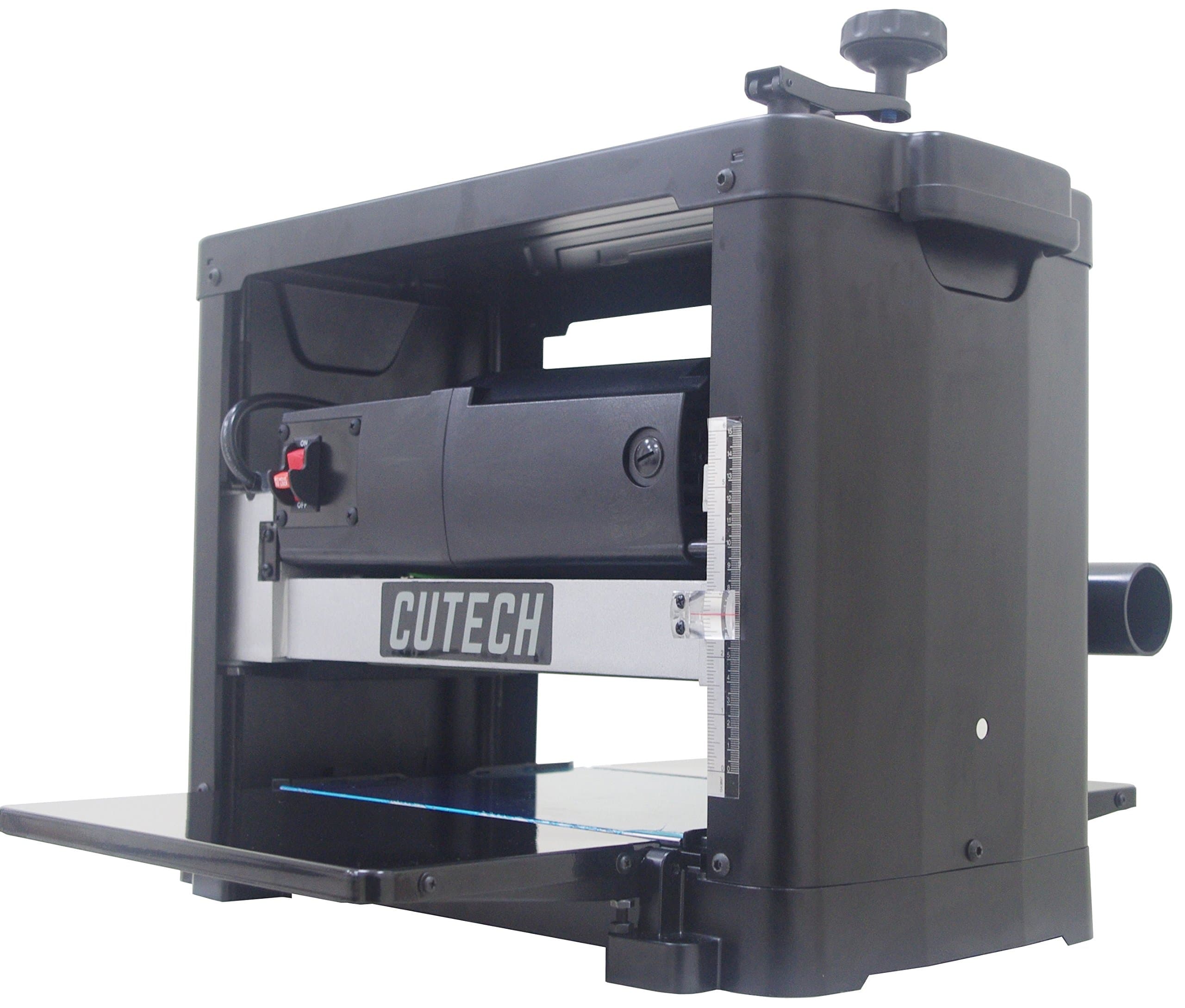 Cutech 40700H-CT 12 1/2" Spiral Cutterhead Planer with High Speed Steel Tips