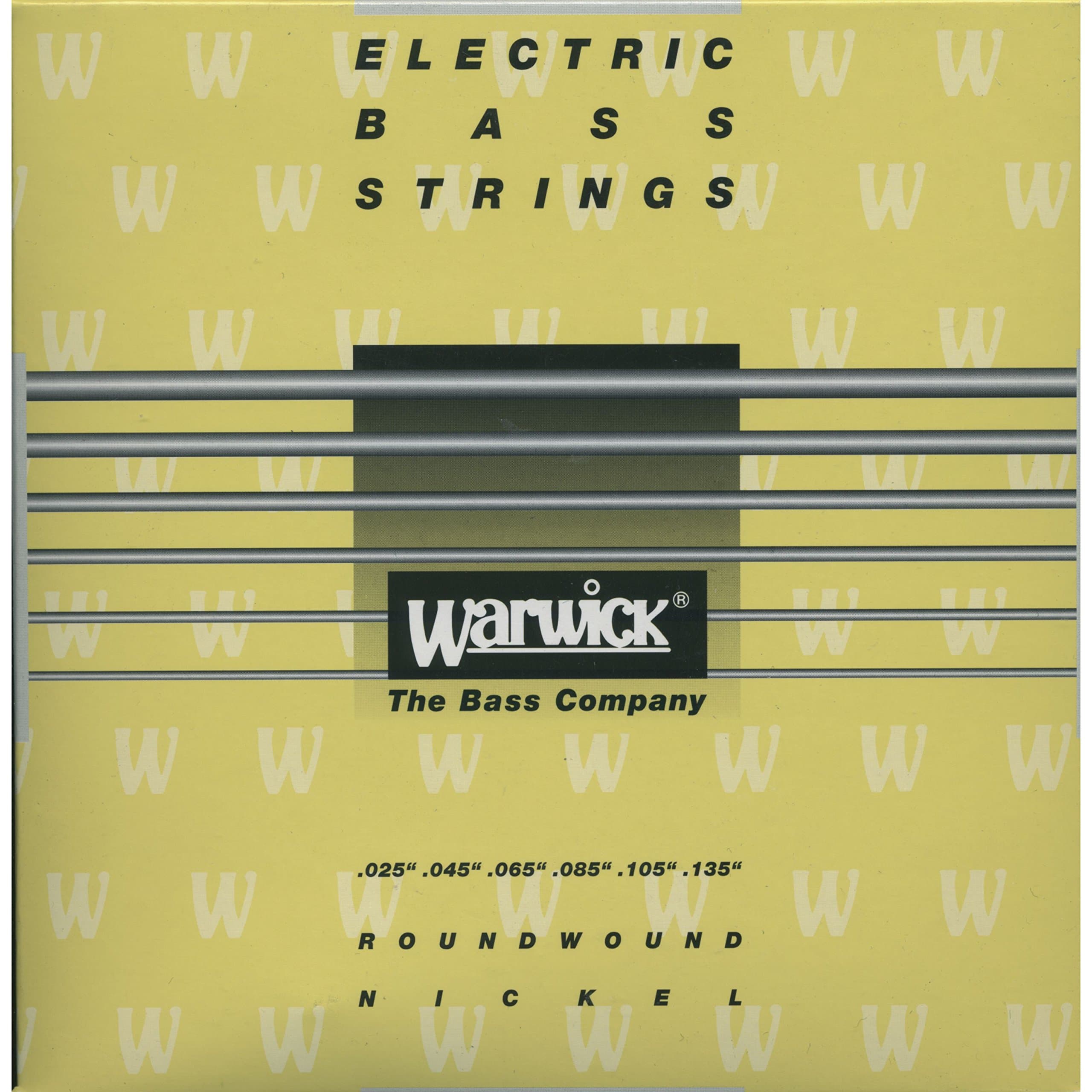 Warwick Yellow Label 6-String M Nickel Bass Strings