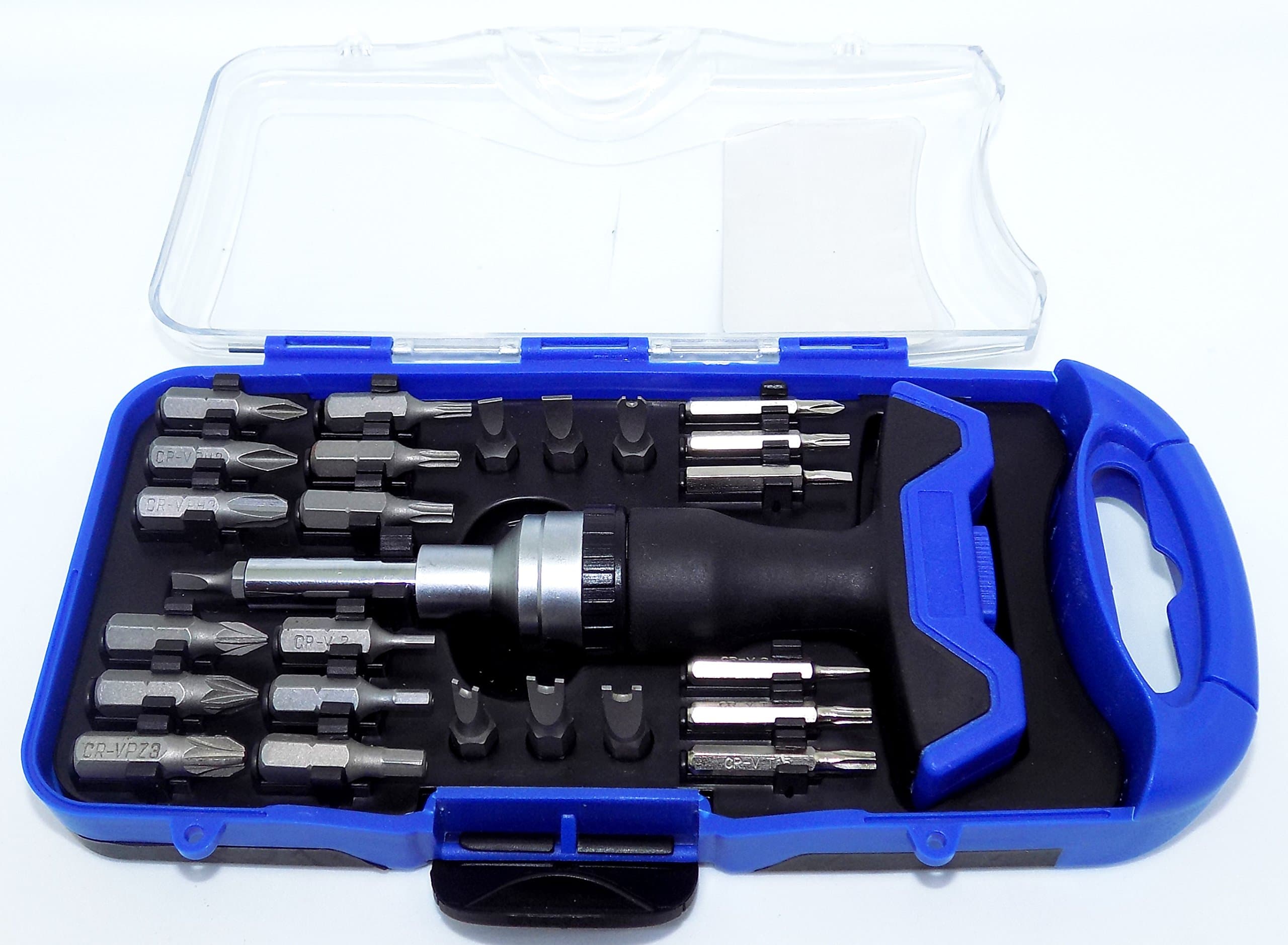 Screwdriver sets, Bolt Screwdriver, replaceable screwdriver tool different specifications (26Head ScrewDriver), very suitable for electronic products, computers, lamps, power equipment maintenance use