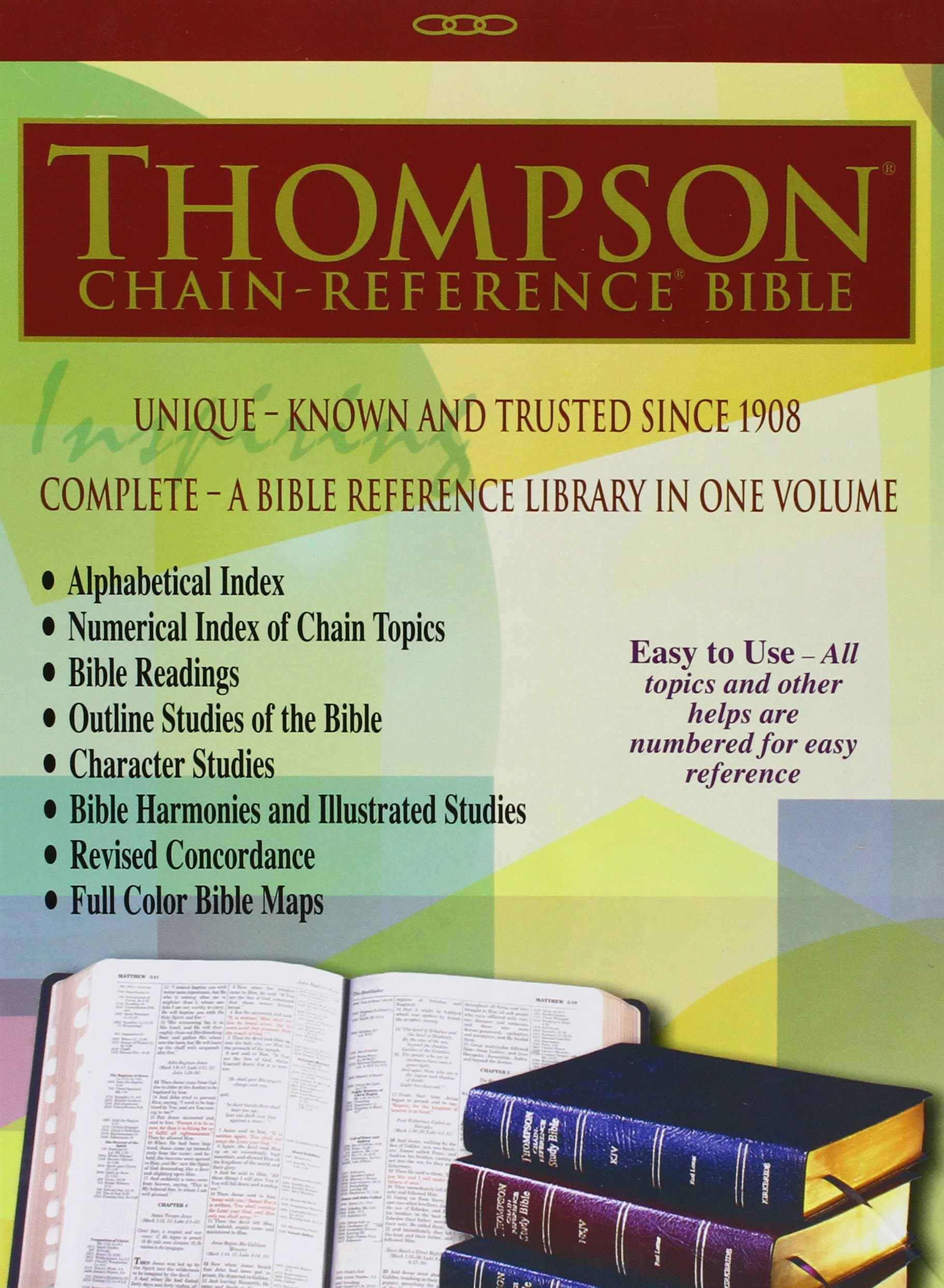 Thompson Chain Reference Bible Loose Leaf – January 1, 2015