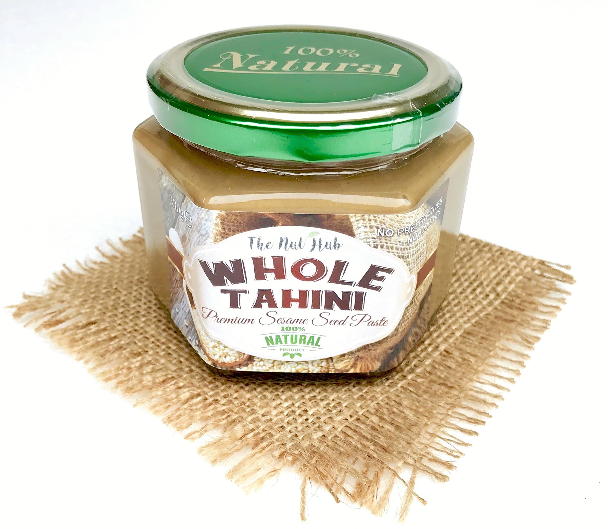 Whole Tahini RAW and Pure 100% Natural Sesame Seeds 330g Nothing Added