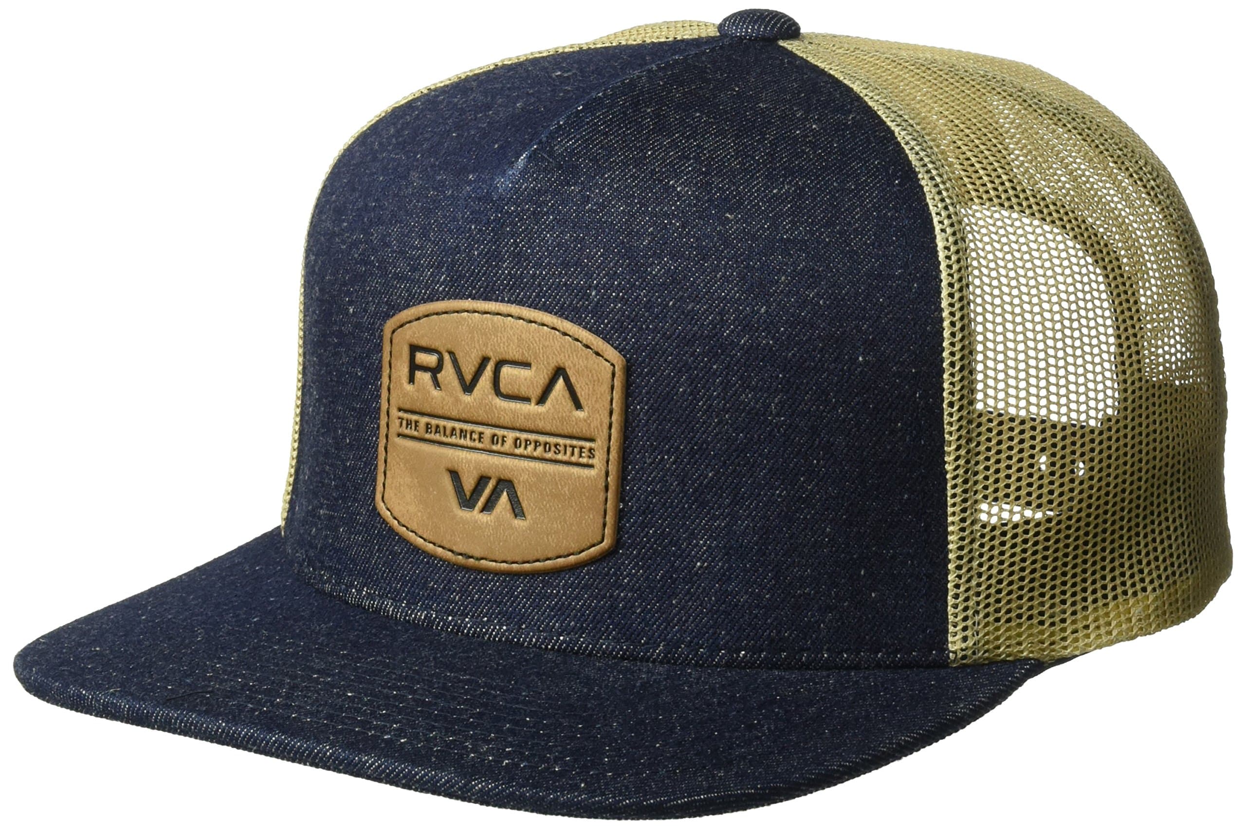 RVCAMen's Denim Trucker Hat Baseball Cap