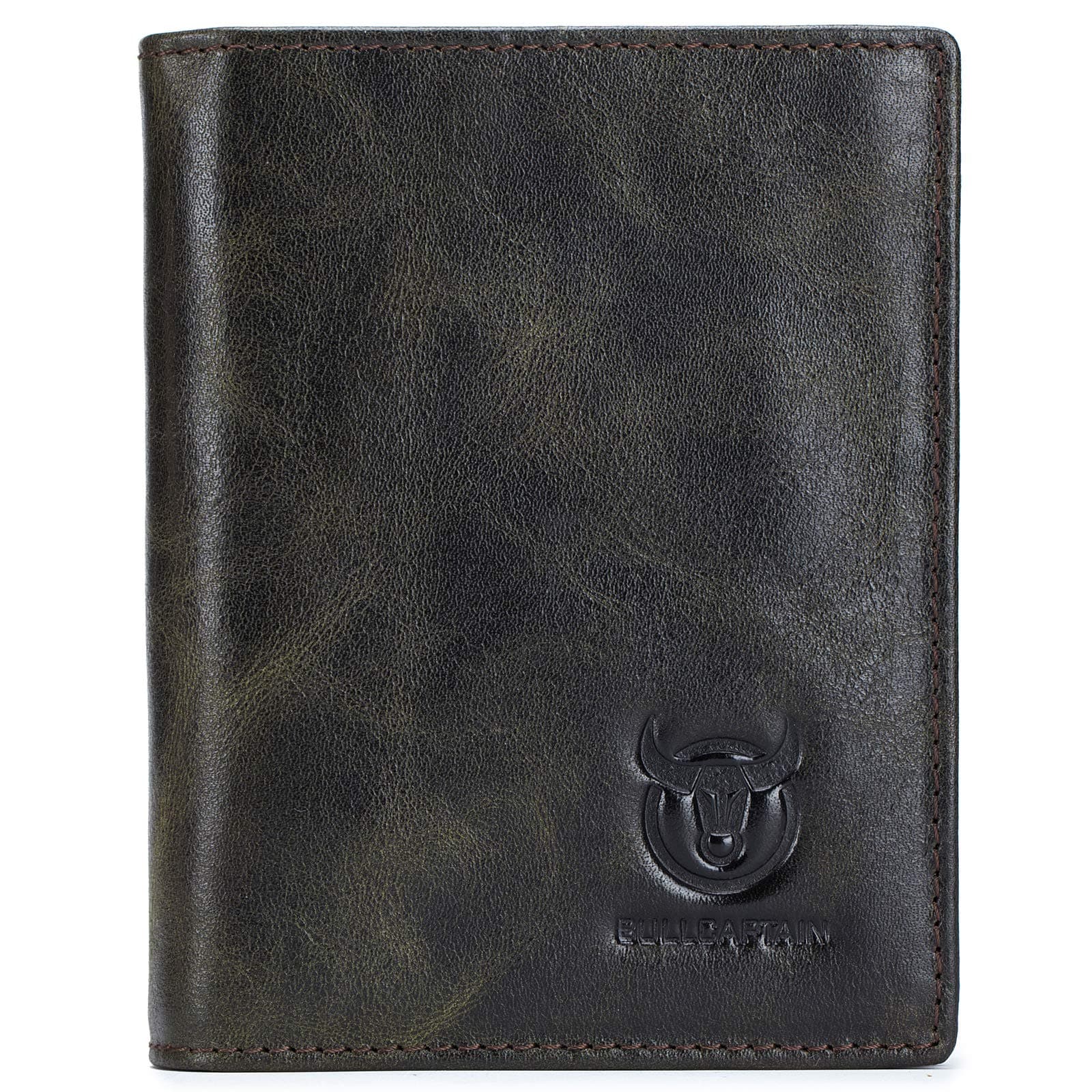 Large Capacity Genuine Leather Bifold Wallet/Credit Card Holder for Men with 15 Card Slots QB-027