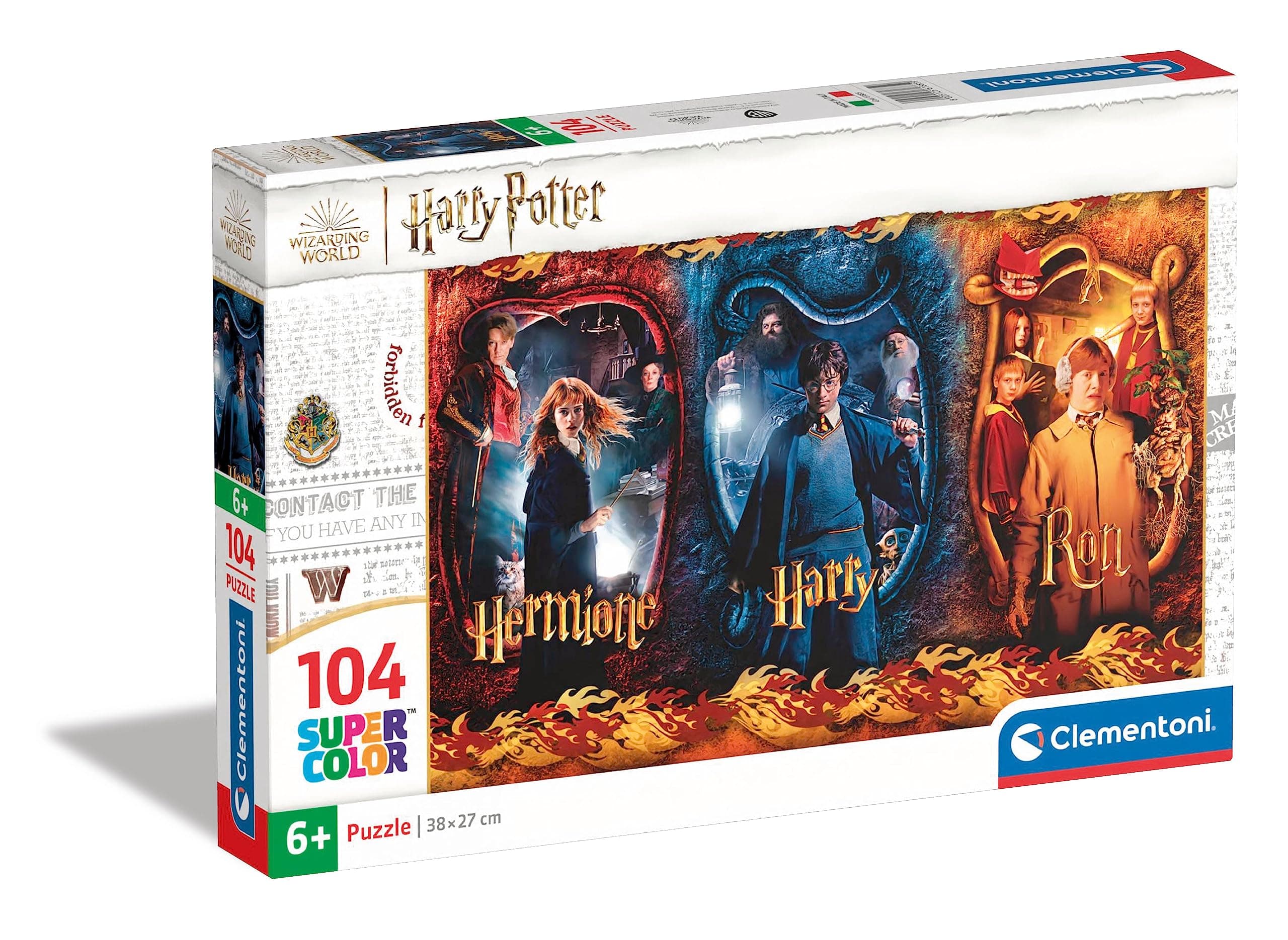 61885 61885-Jigsaw Harry Potter-104 Pieces, Jigsaw Puzzle for Children, Multi-Colour