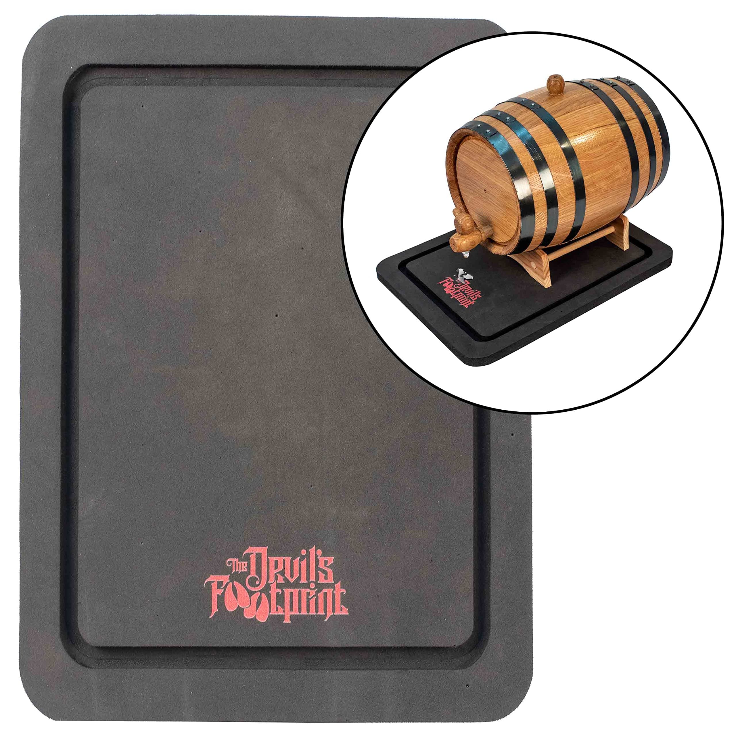 Devil's Footprint Barrel Mat