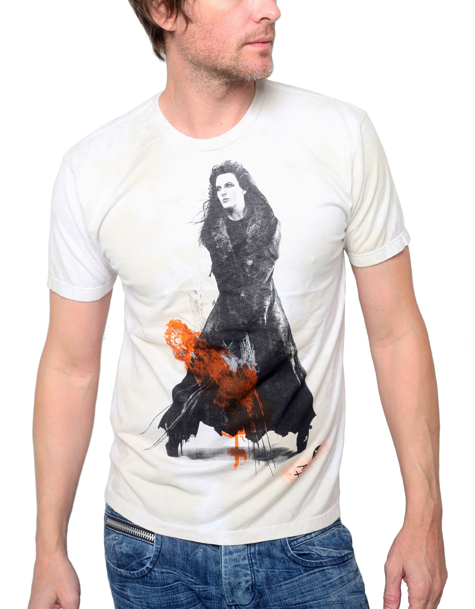 Men's Calico Cooper T-Shirt (2XL, Off White)