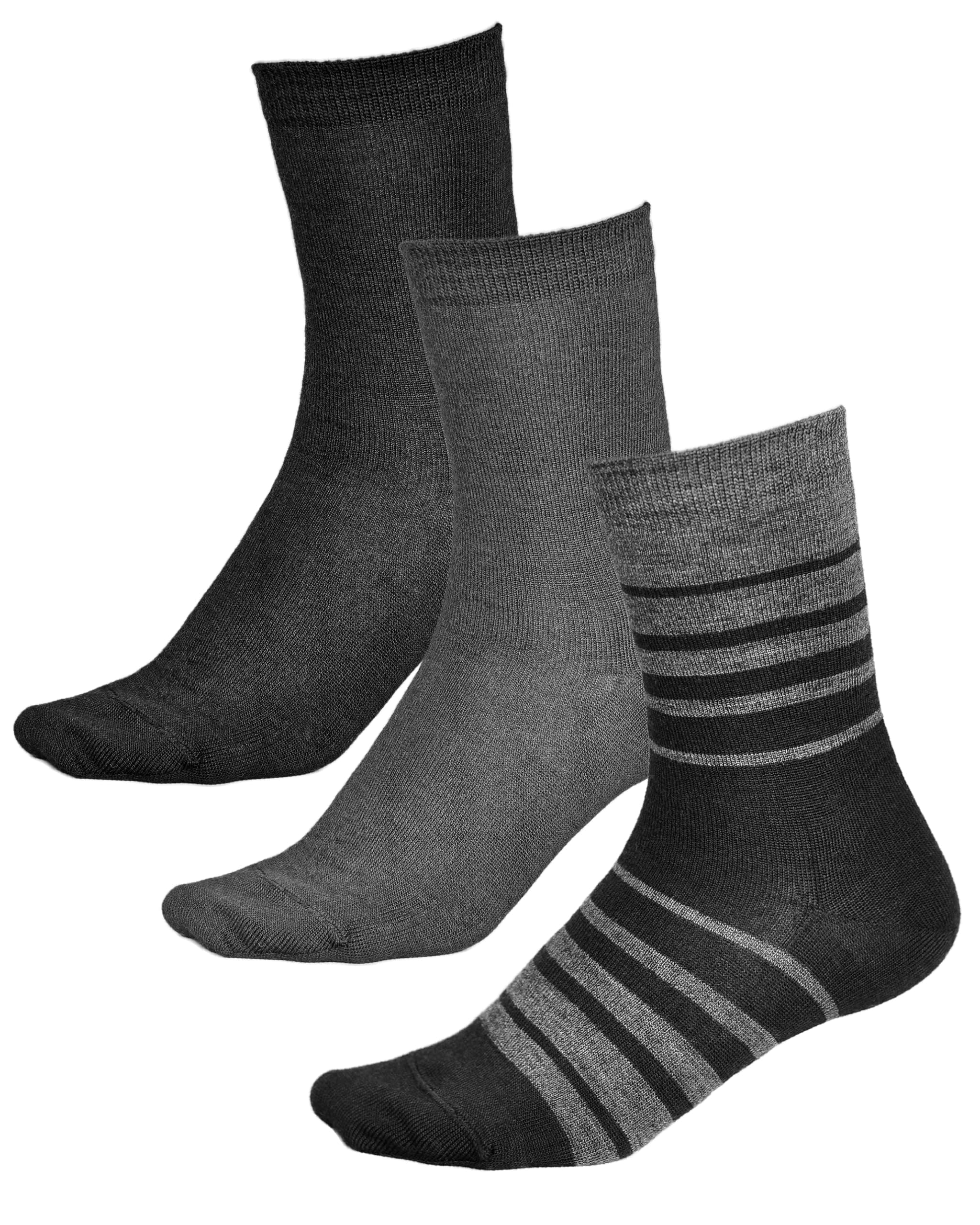 vitsocks Women's 80% MERINO WOOL Thin Warm Winter Socks (3 PAIRS) Fine Lightweight Mid Everyday Woollen Dress Ladies