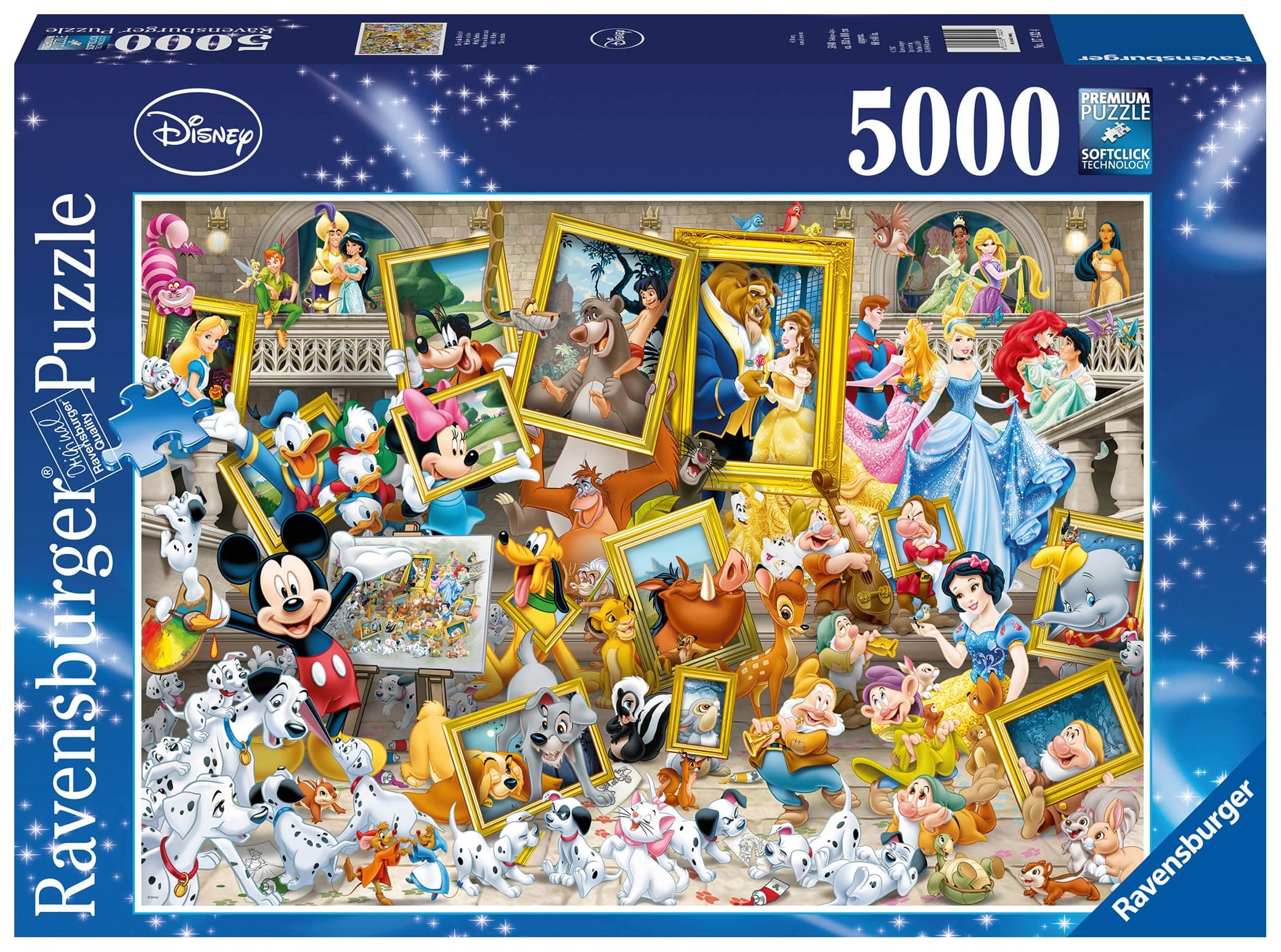 Ravensburger Disney Gifts 5000 Piece Jigsaw Puzzles for Adults and Kids Age 12 Years +