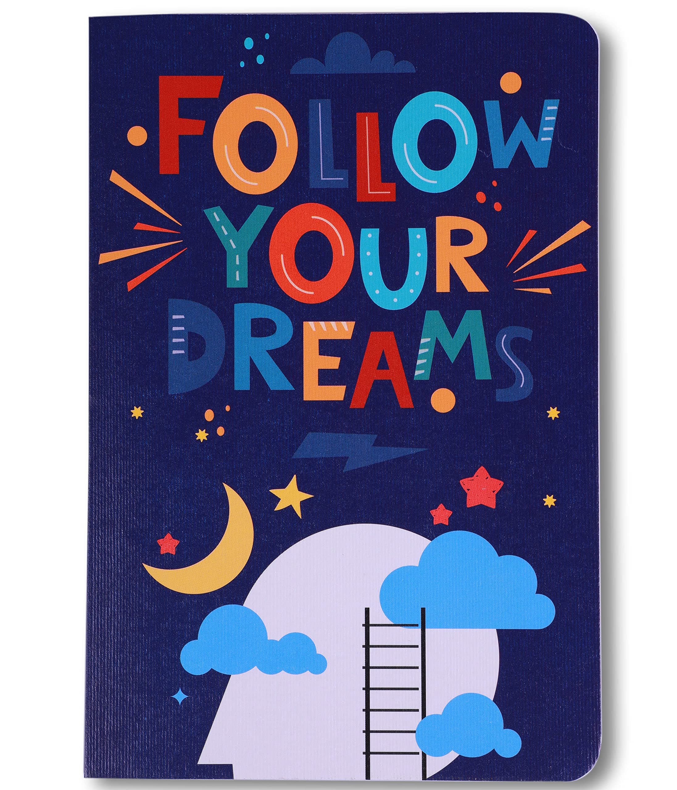 BOUND N FOUND Notebook: 100 GSM | 160 Pages | A5 | Dot Grid | Journal Diary (Follow Your Dreams)