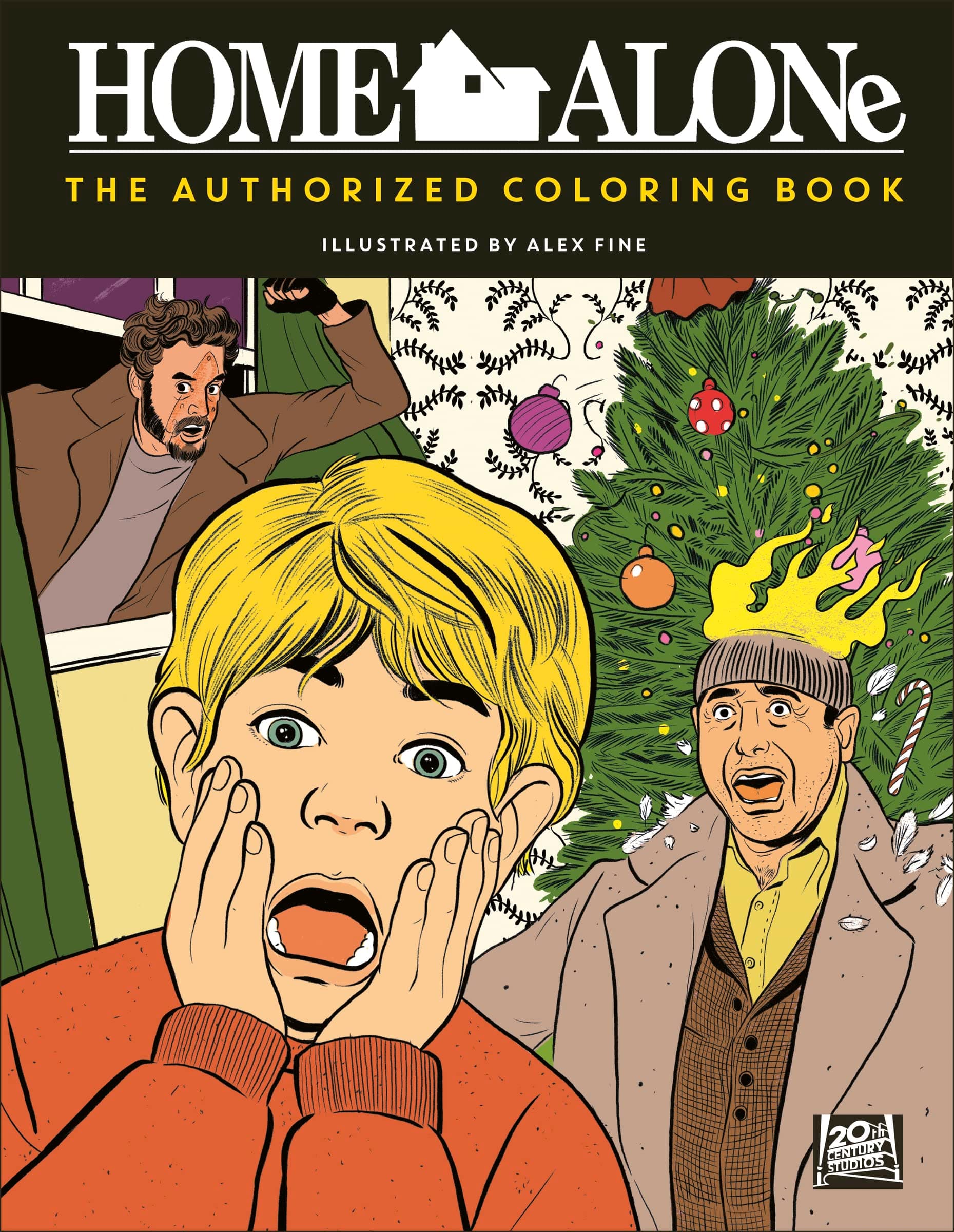 Home Alone: The Authorized Coloring Book – The Official Christmas Classic: 80+ Memorable Movie Scenes and Famous Quotes