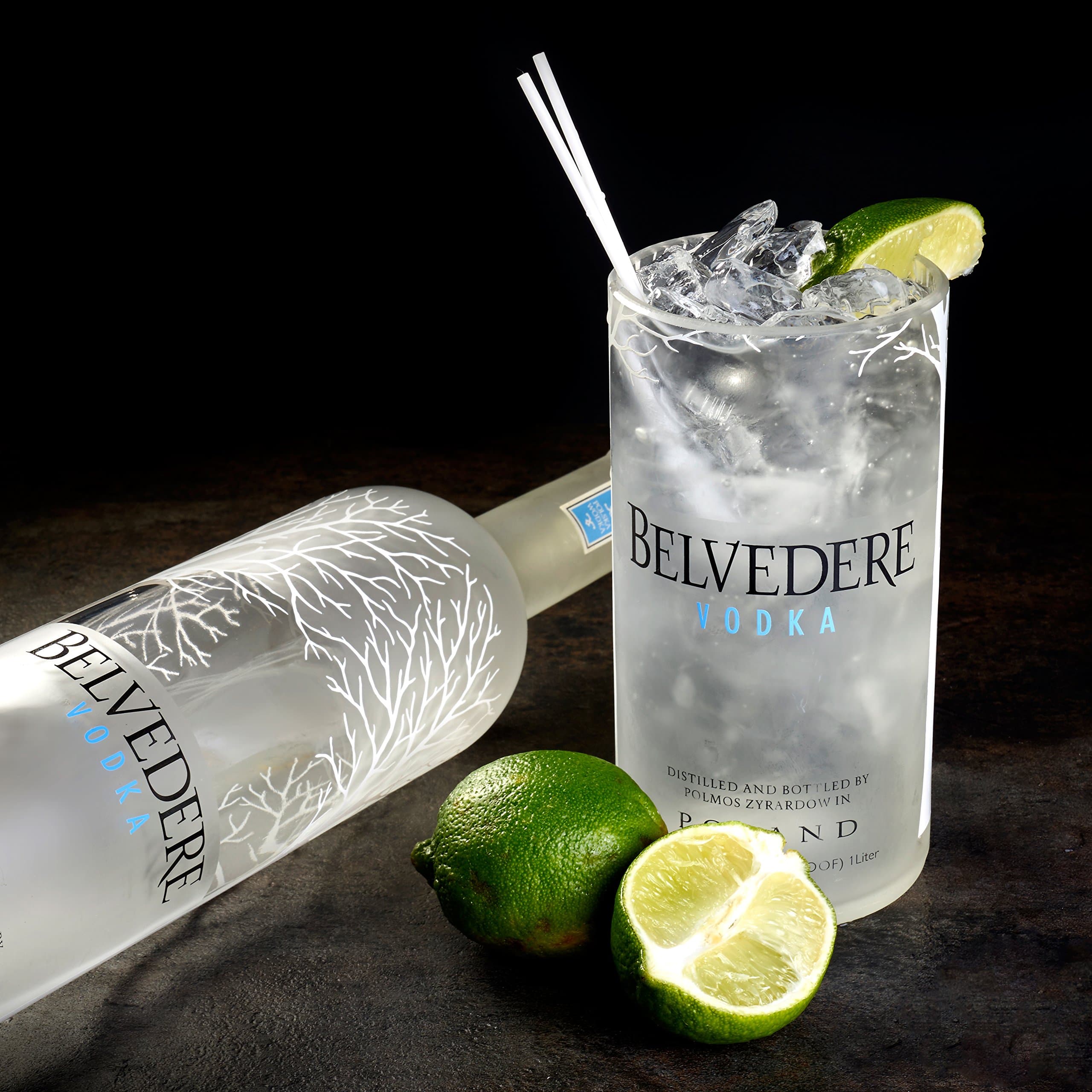 Polish Vodka Stackable Bangle - Recycled Vodka Bottle - Set of Two