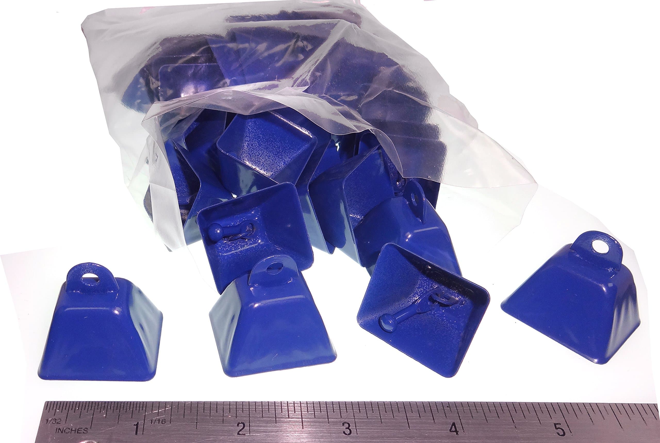 ACI PARTY AND SPIRIT ACCESSORIES 36 Piece Cowbells, Royal