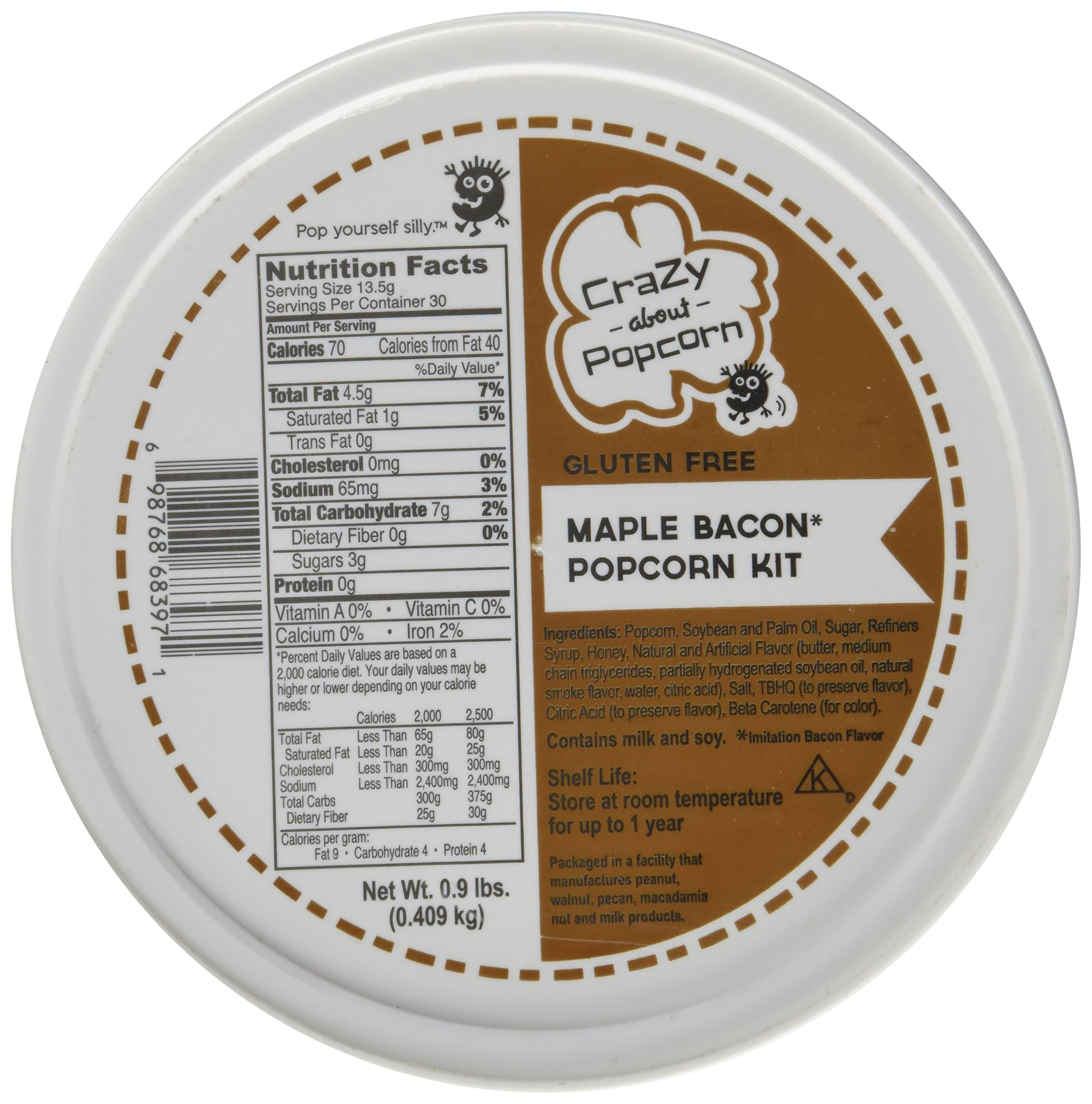 Pine Valley Foods Maple Bacon Popcorn Kit