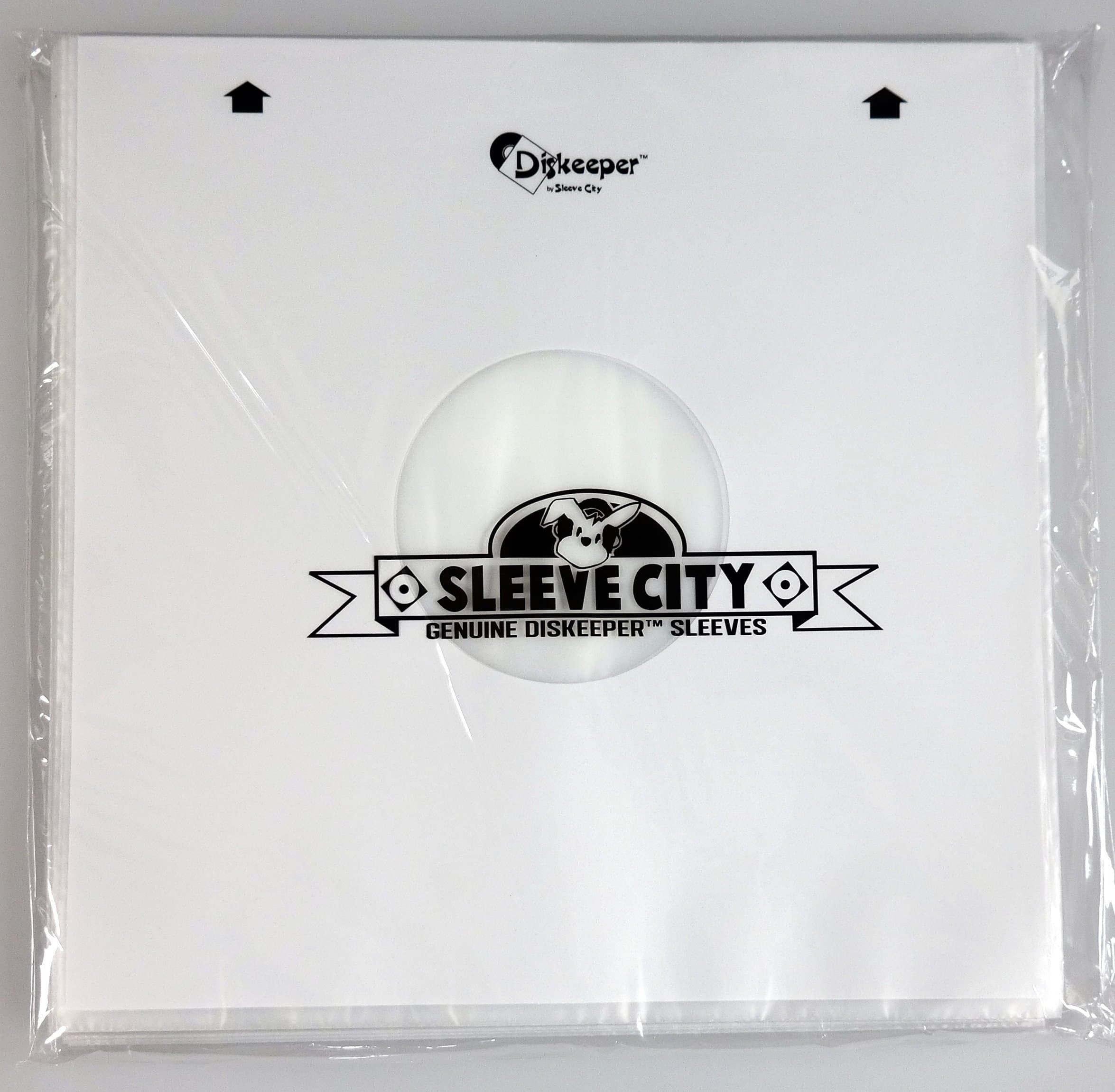 Diskeeper Ultimate Audiophile 50x Premium Vinyl Record Inner Sleeves - Anti-Static Rice Paper - Master Vinyl Record Sleeves - Acid Free Protective Cover for 12" Records