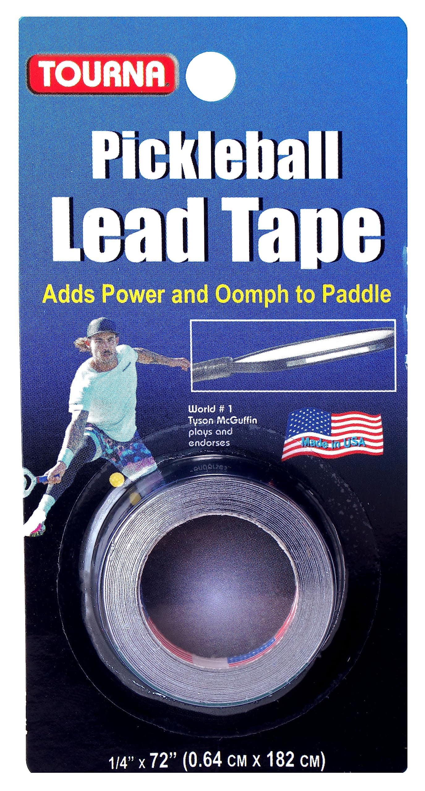 Tourna Pickleball Lead Tape