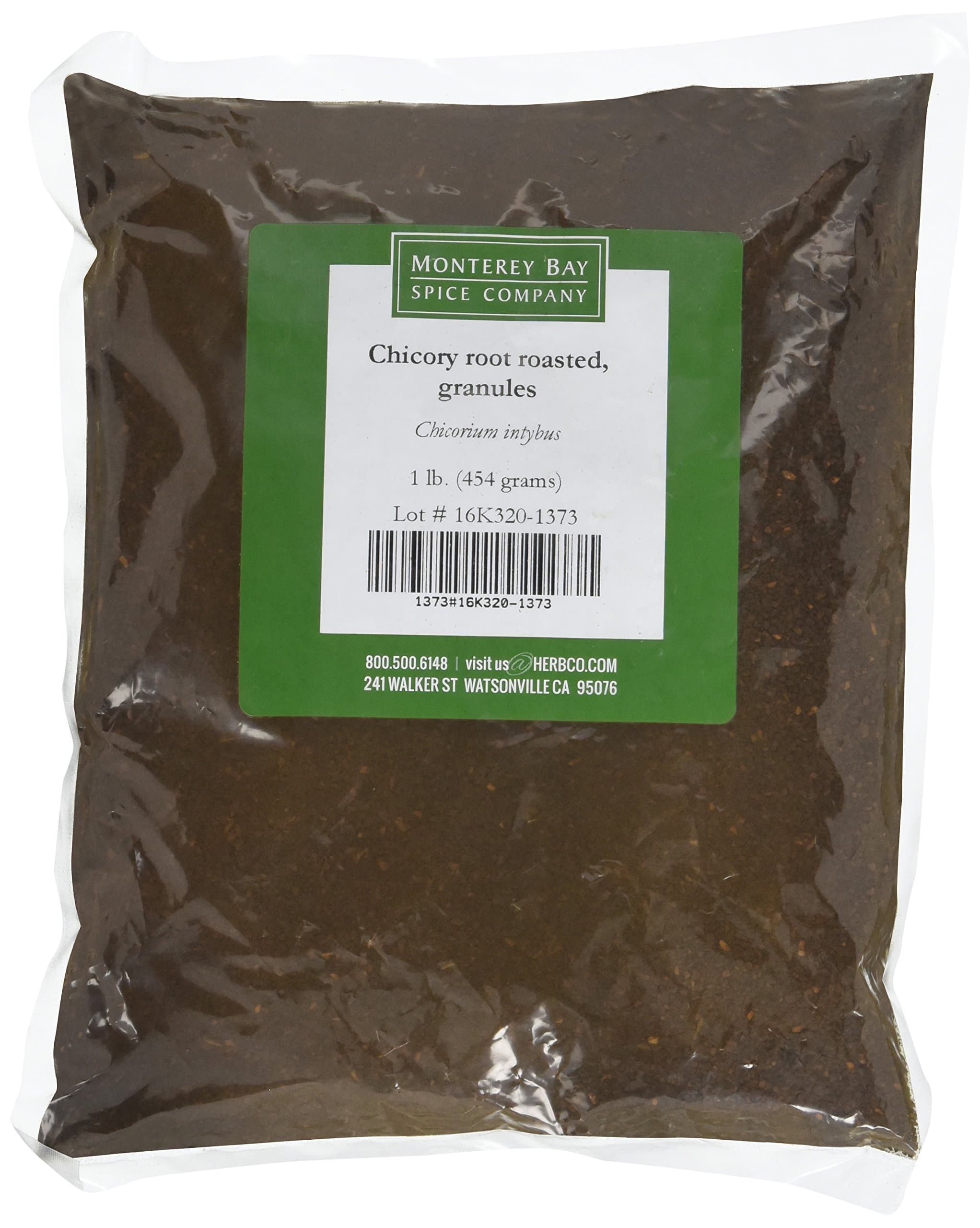 CHICORY ROOT Roasted Granules 1 LB Bags – NATURAL Coffee and Tea Substitute – CAFFEINE FREE Beverage CERTIFIED Kosher (2 Bags (32 oz))