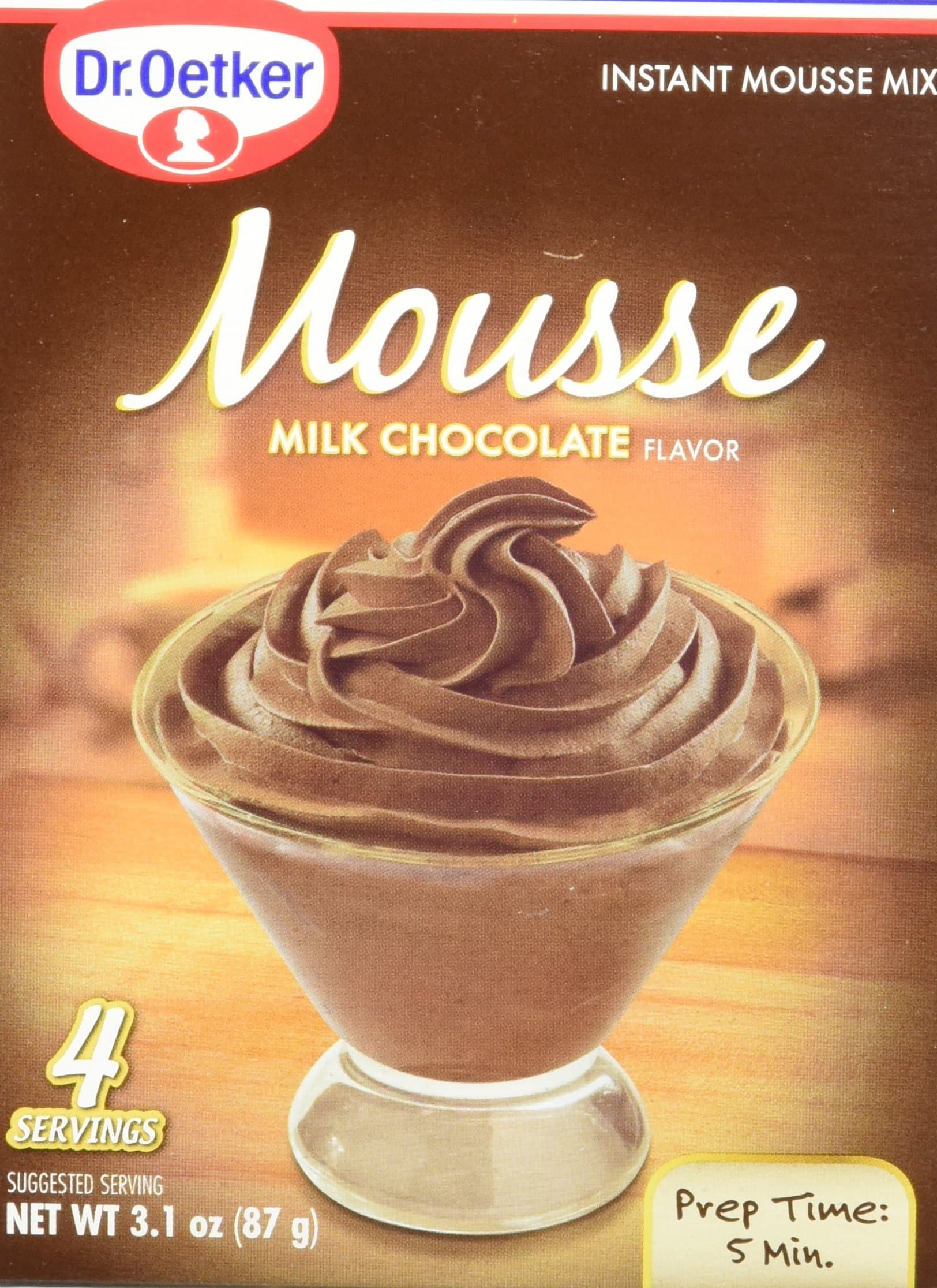 DR OETKER MOUSSE SUPRM CHOC MLK, 3.1 OZ