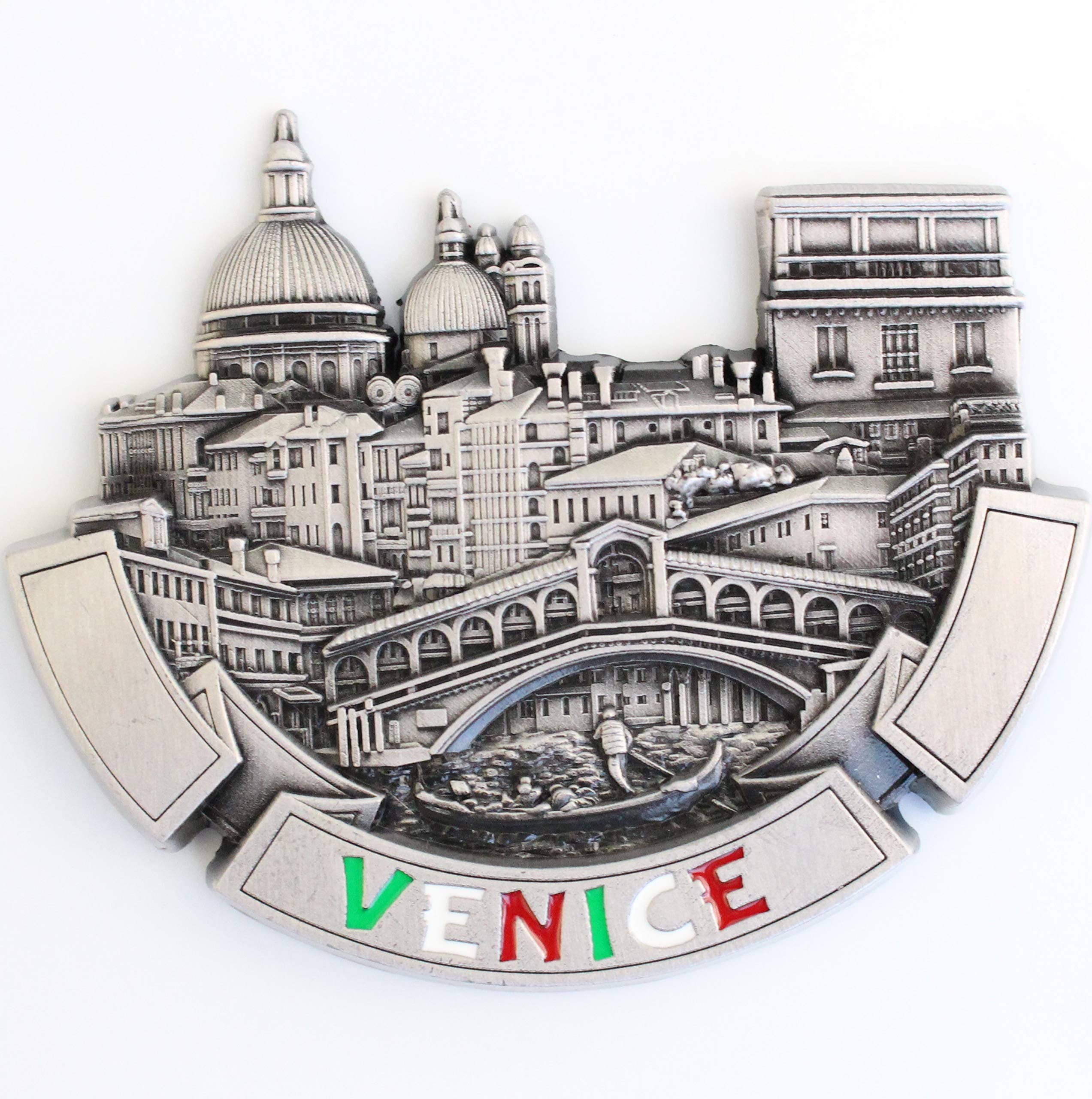 3D - VENICE ITALY ST. MARK'S BASILICA Metal Fridge Magnet Sticker City Holiday Souvenir Travel Memory on Refrigerator Gift