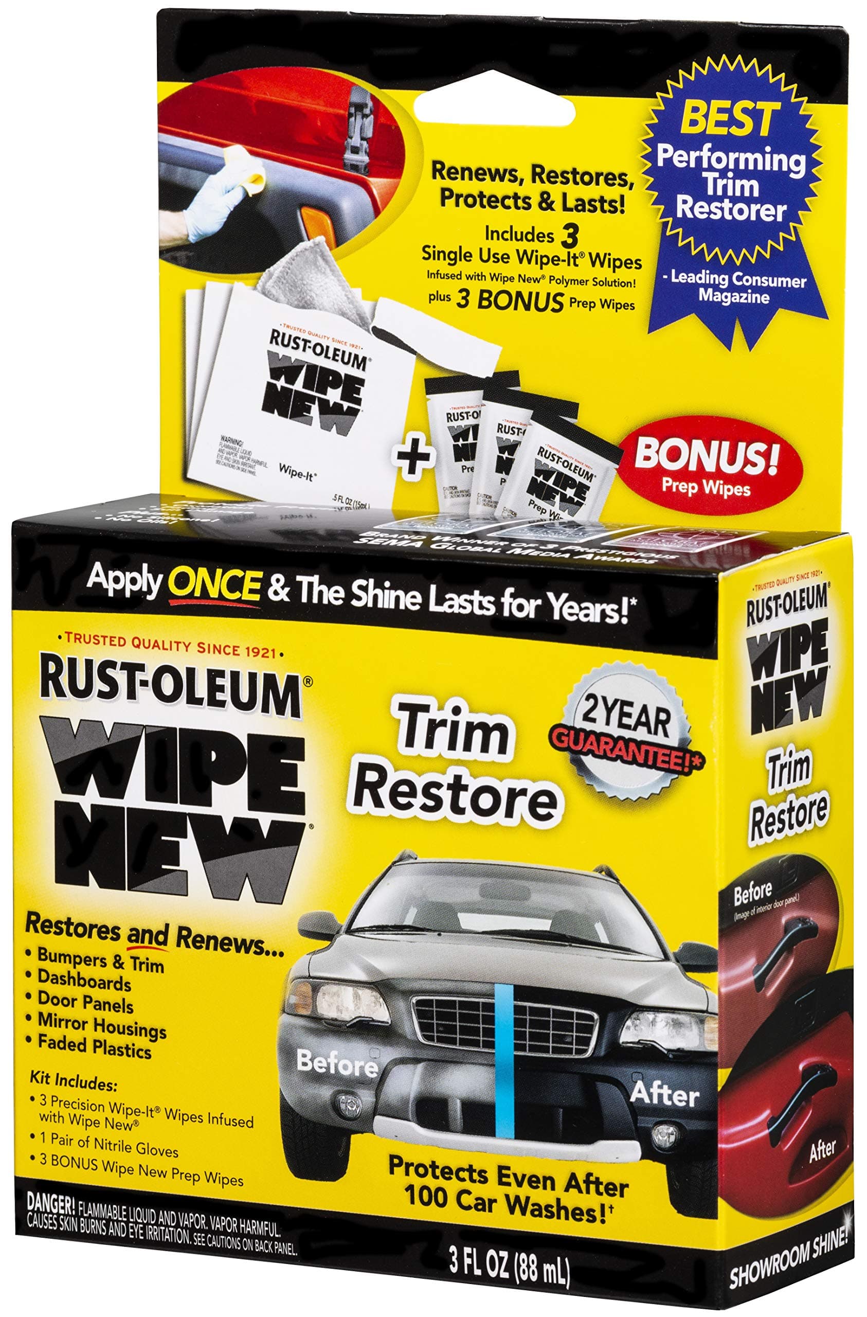 Wipe New Trim Restore Kit
